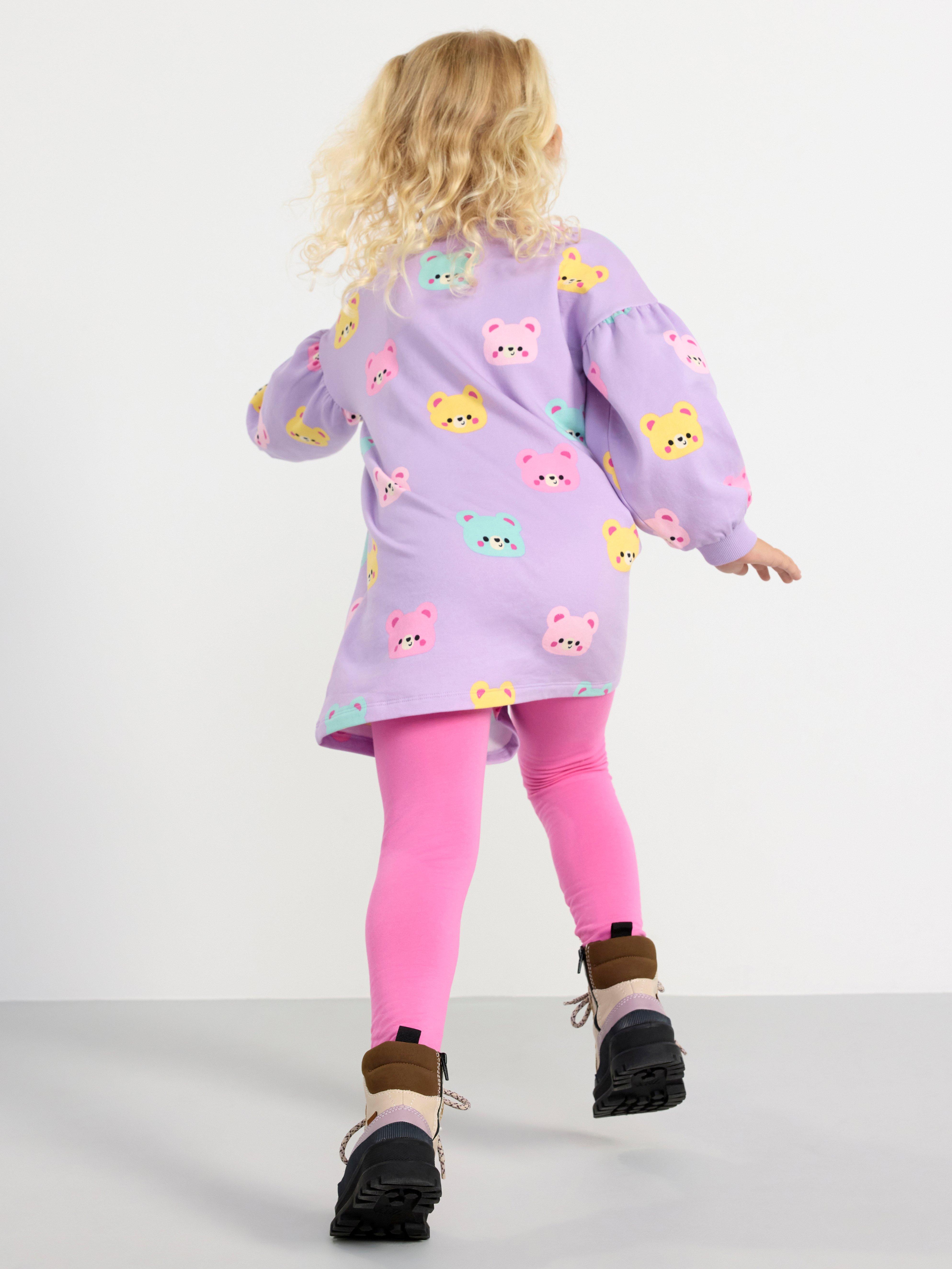 Dress with teddy bears Light Lilac