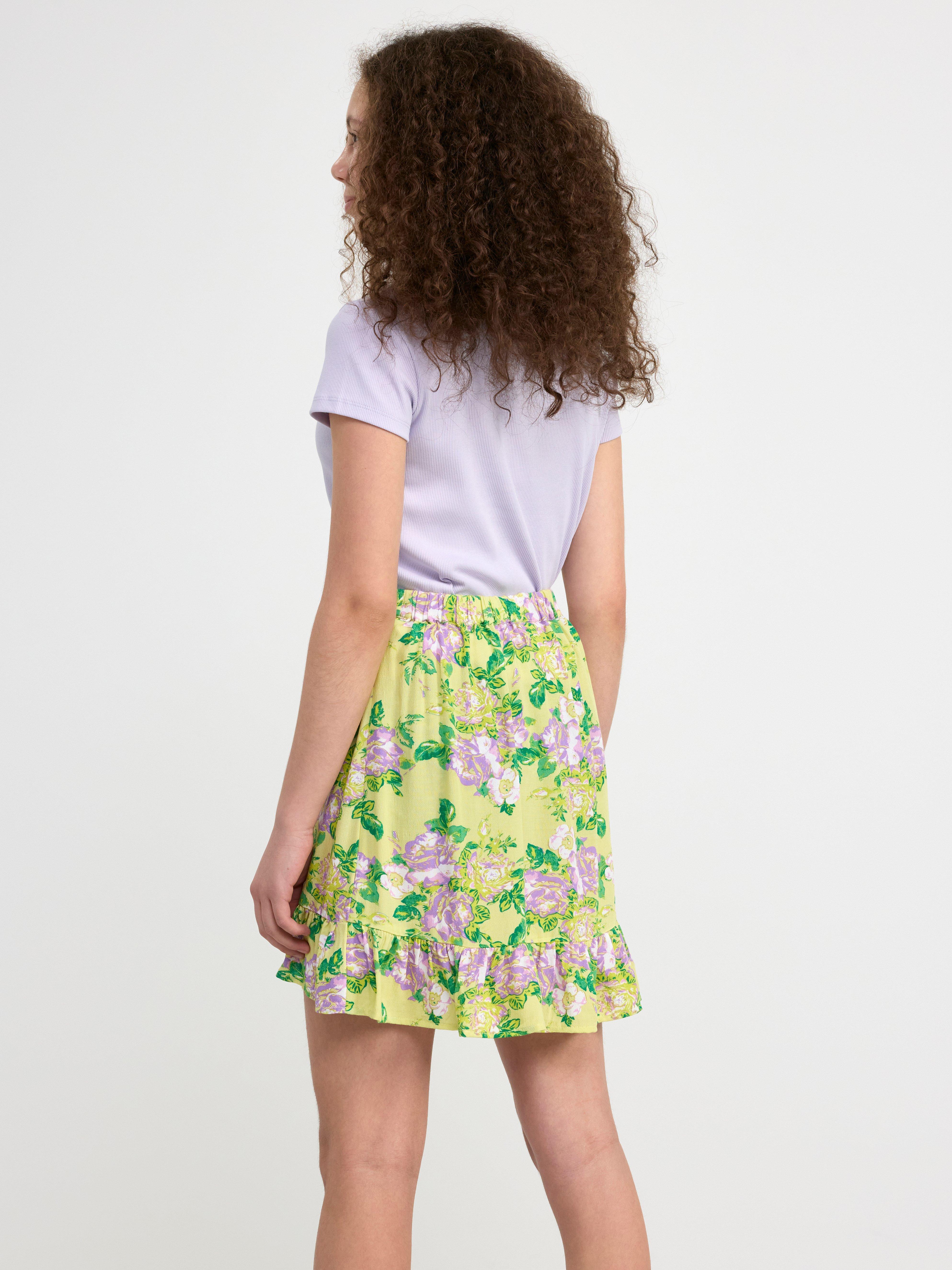 Flounce skirt Light Lime