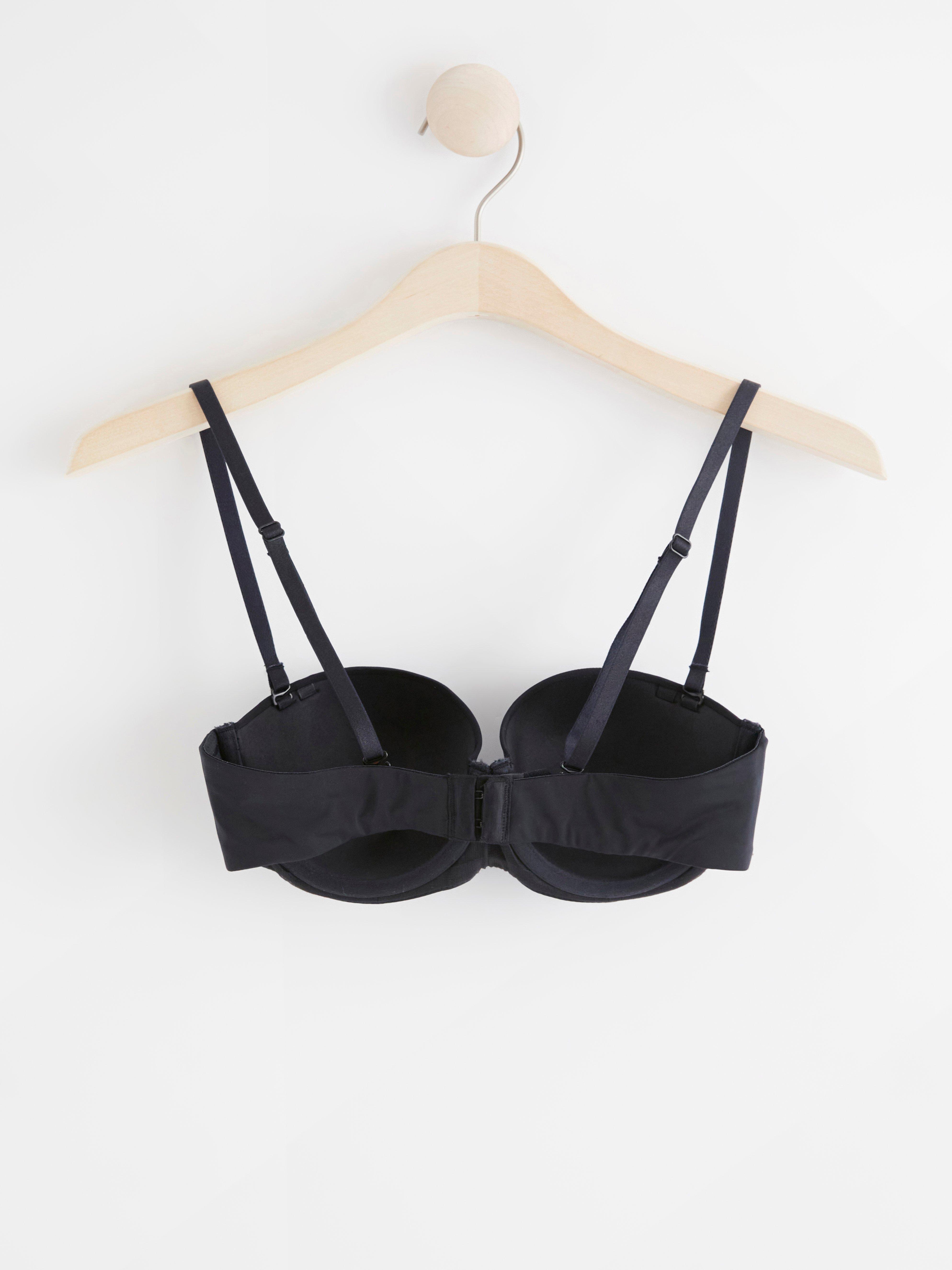 Björk strapless bra Black