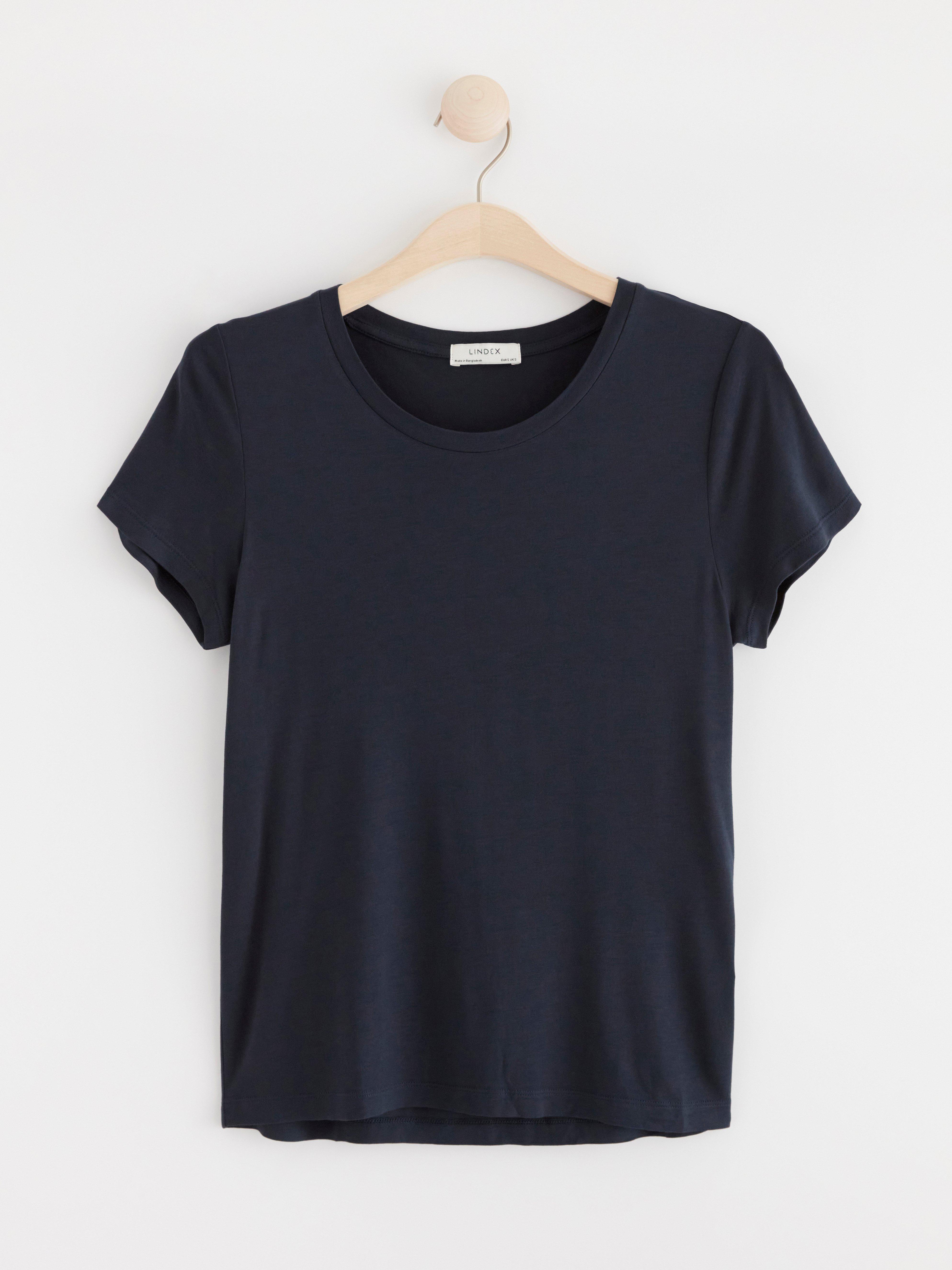 Short sleeve top Dark Blue
