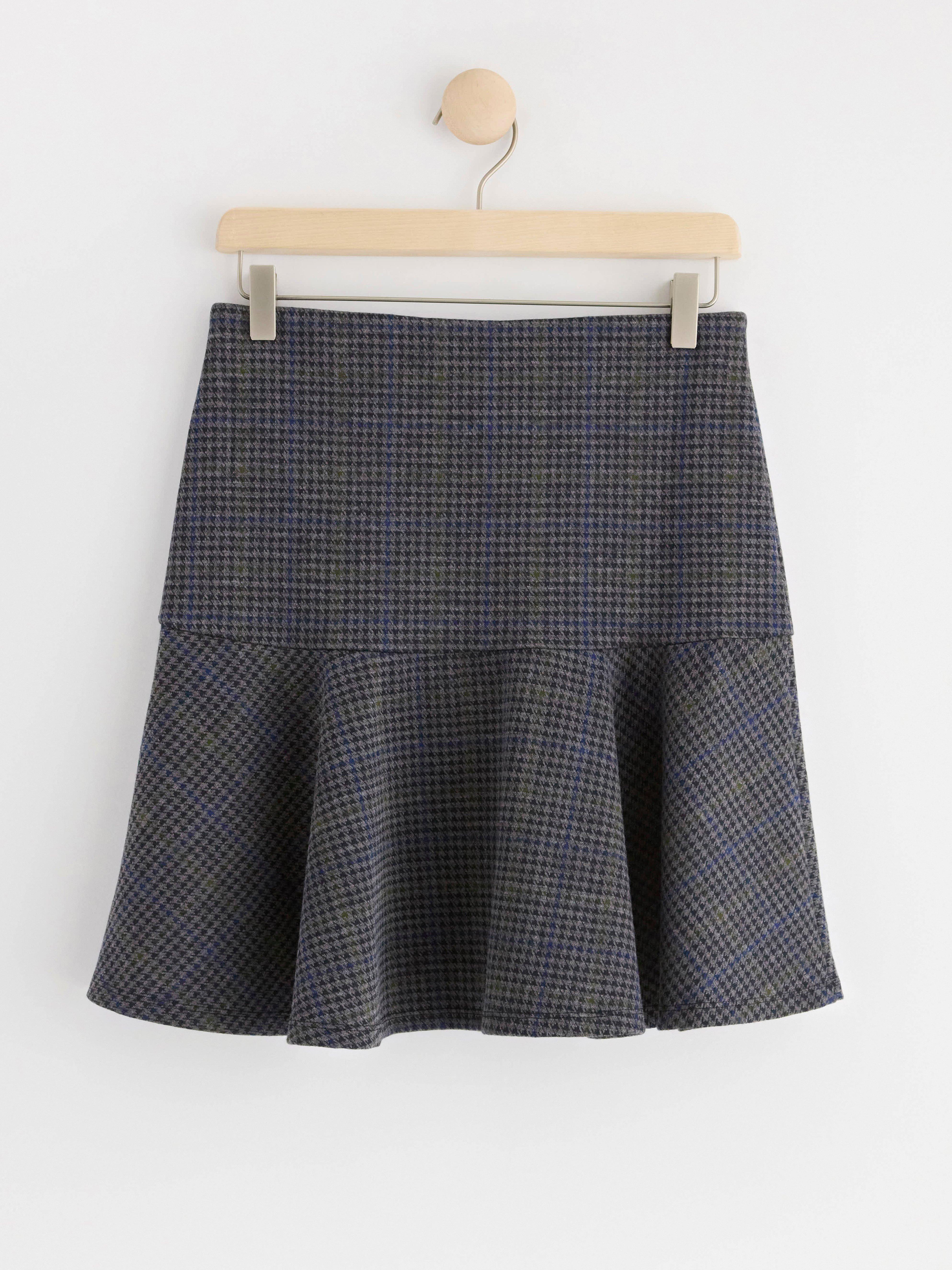 Mini skirt Dark Grey Melange