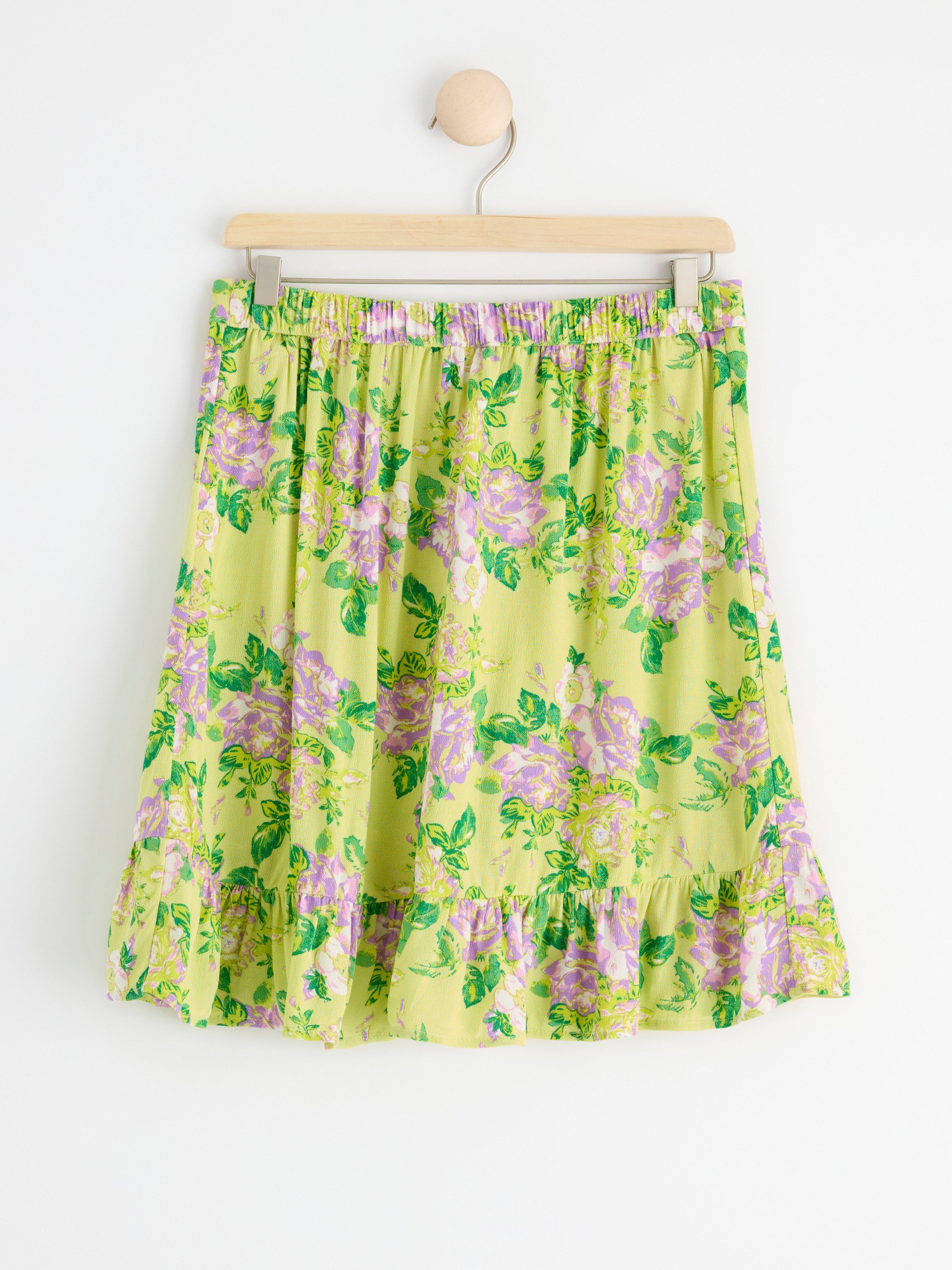 Flounce skirt Light Lime