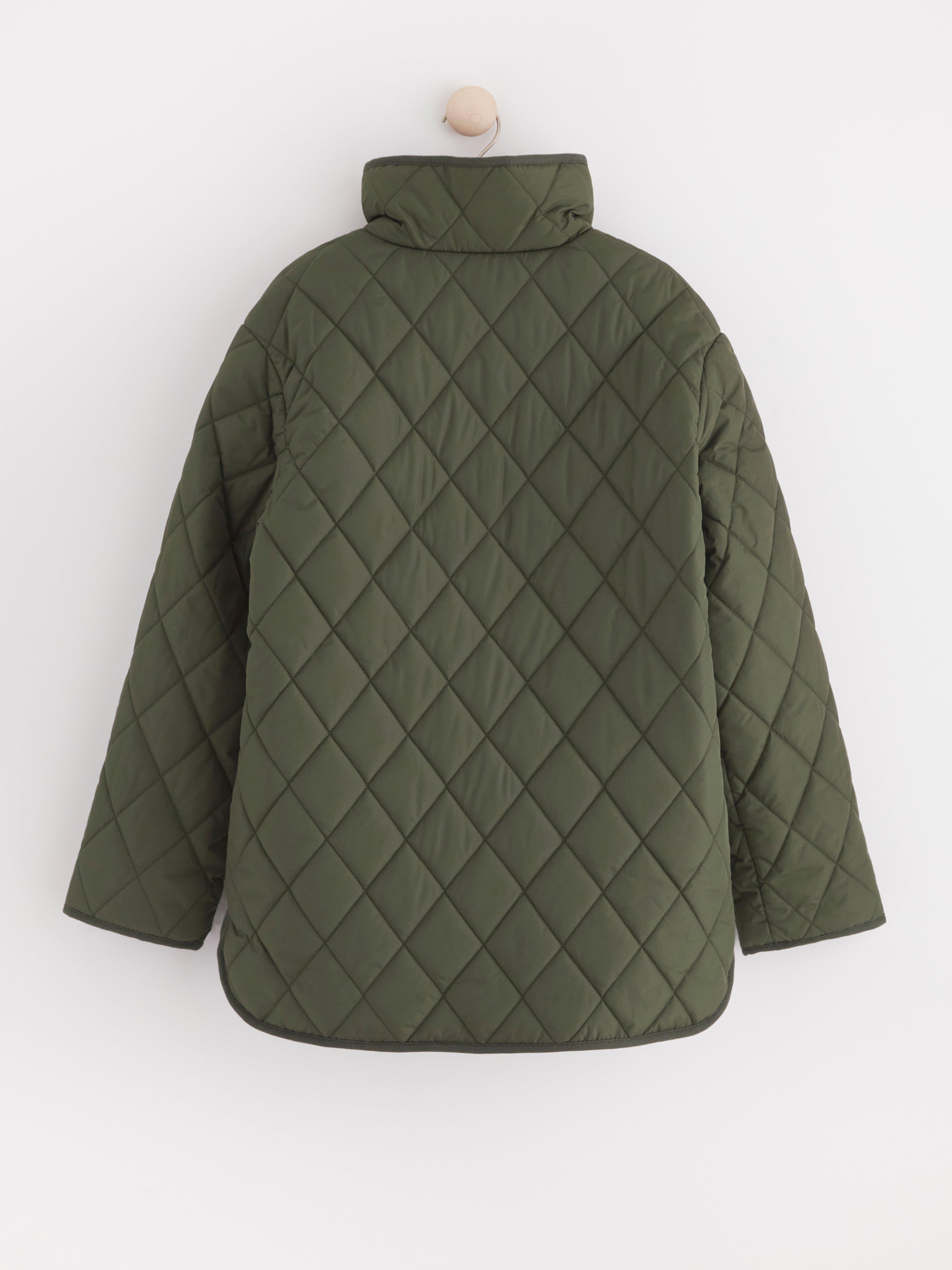 Quilted jacket Dark Khaki Green