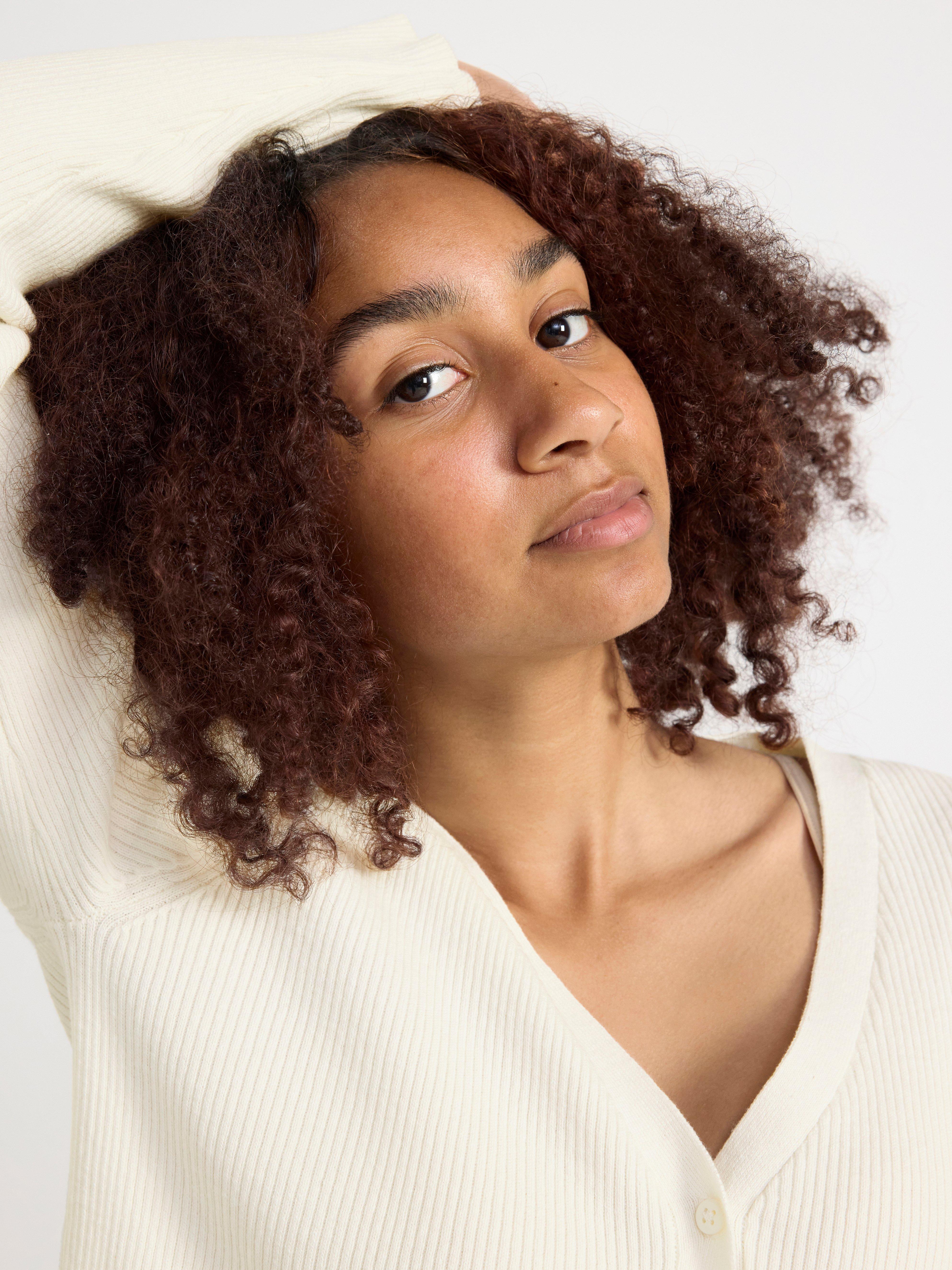 Ribbed cardigan Off White