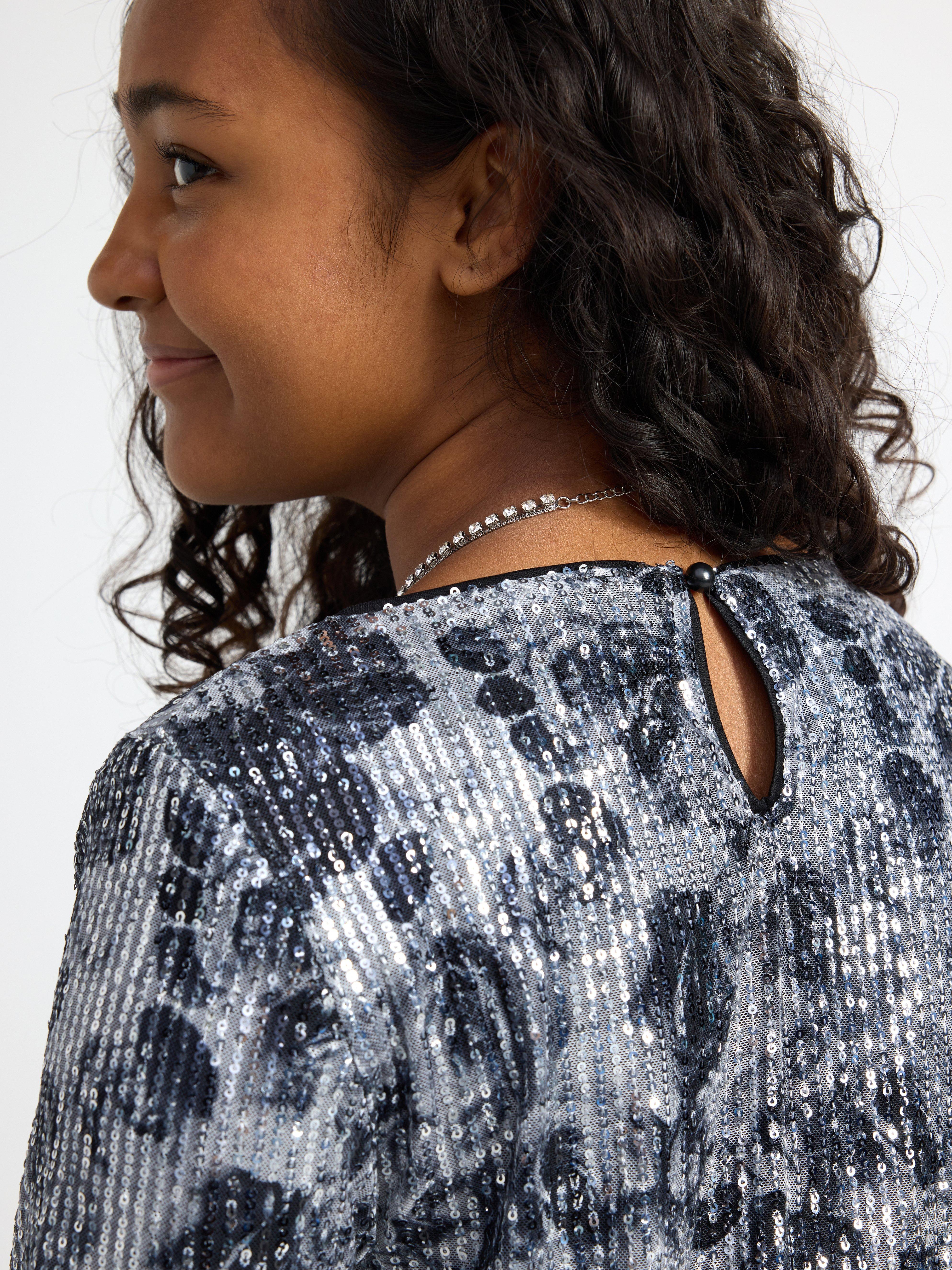 Sequin dress Silver