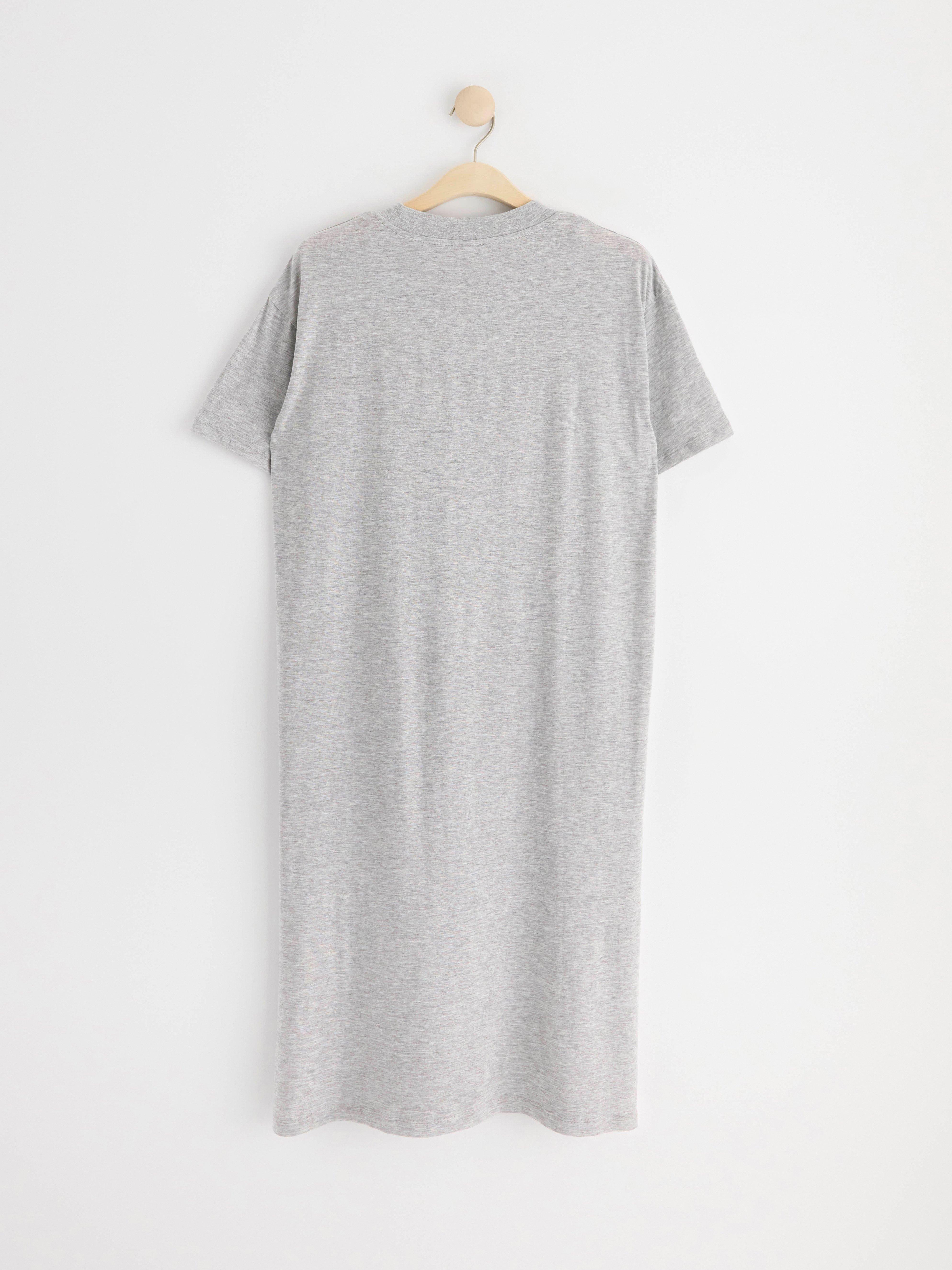 Night dress Light Grey Melange