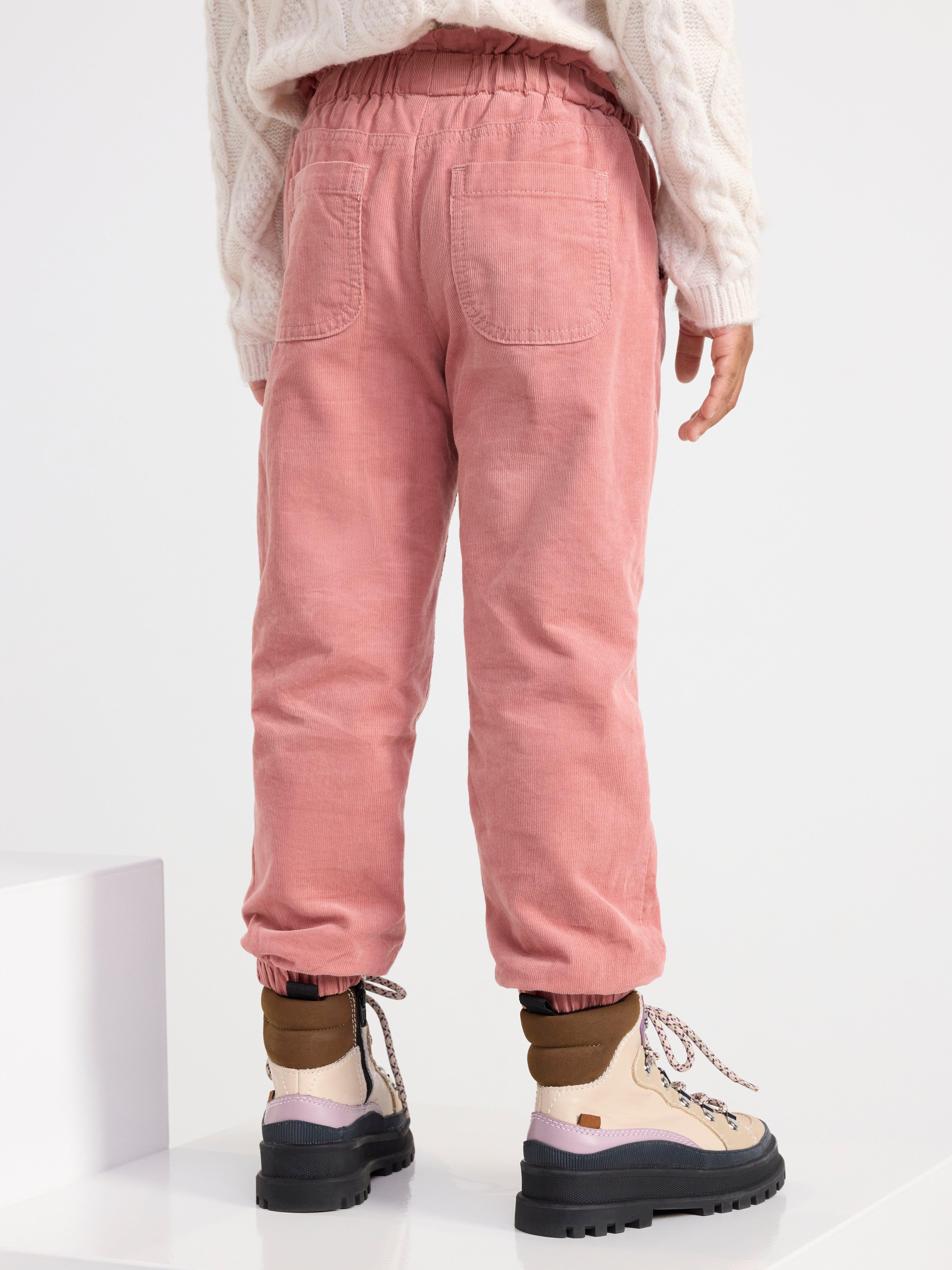 TILDE Trousers in corduroy Dusty Pink