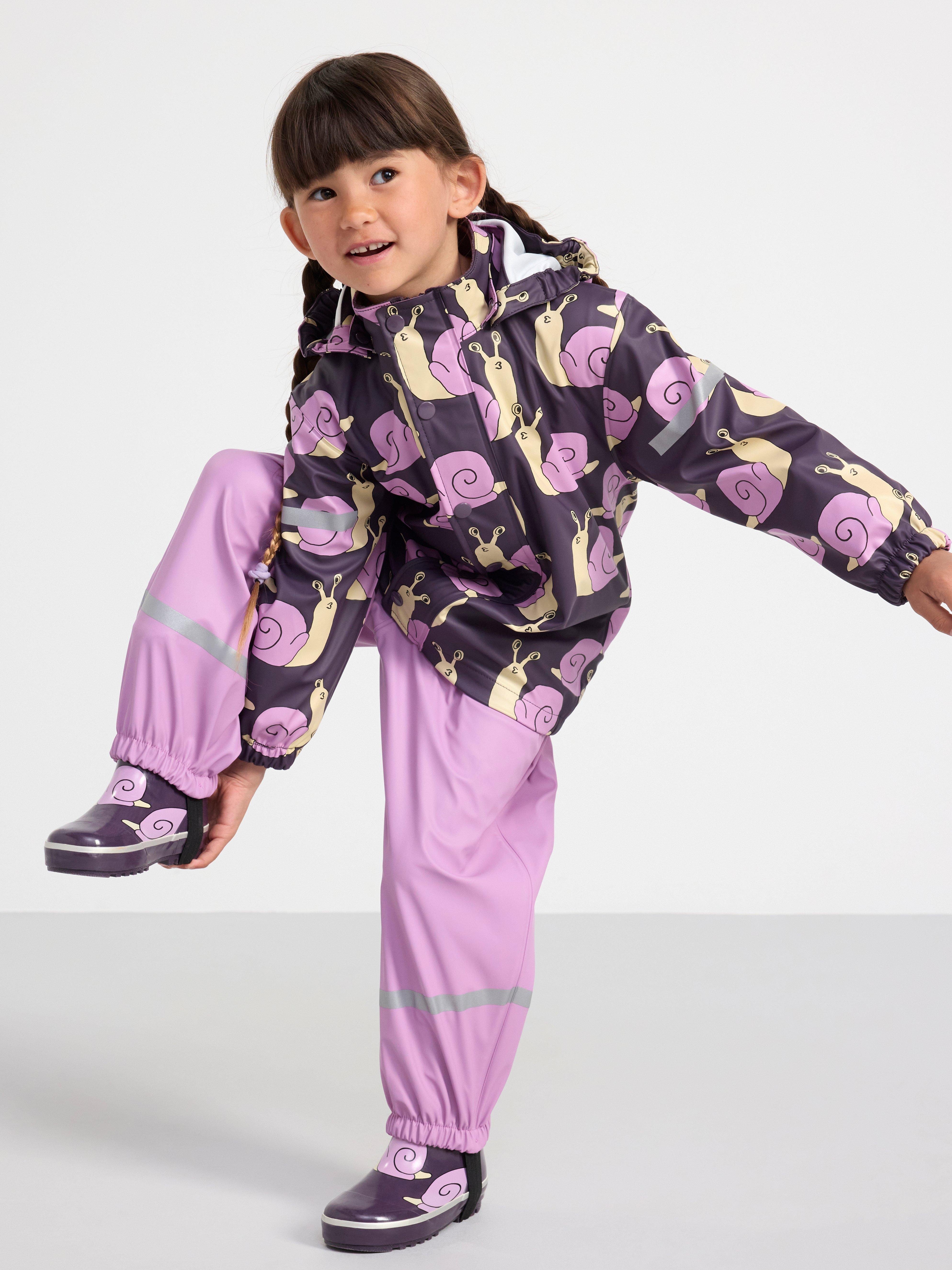 FIX Rain jacket Dark Lilac