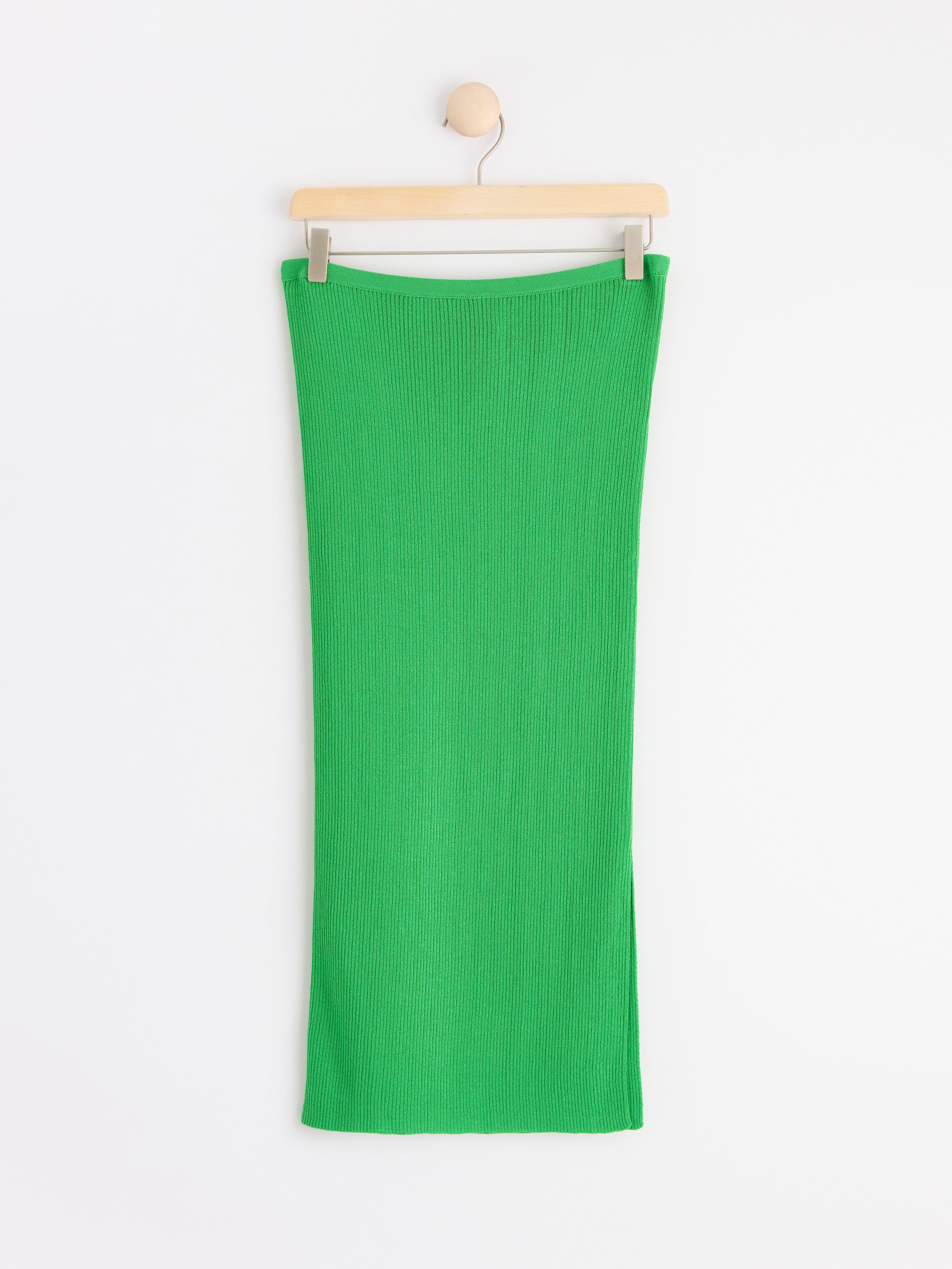 Knitted skirt Green