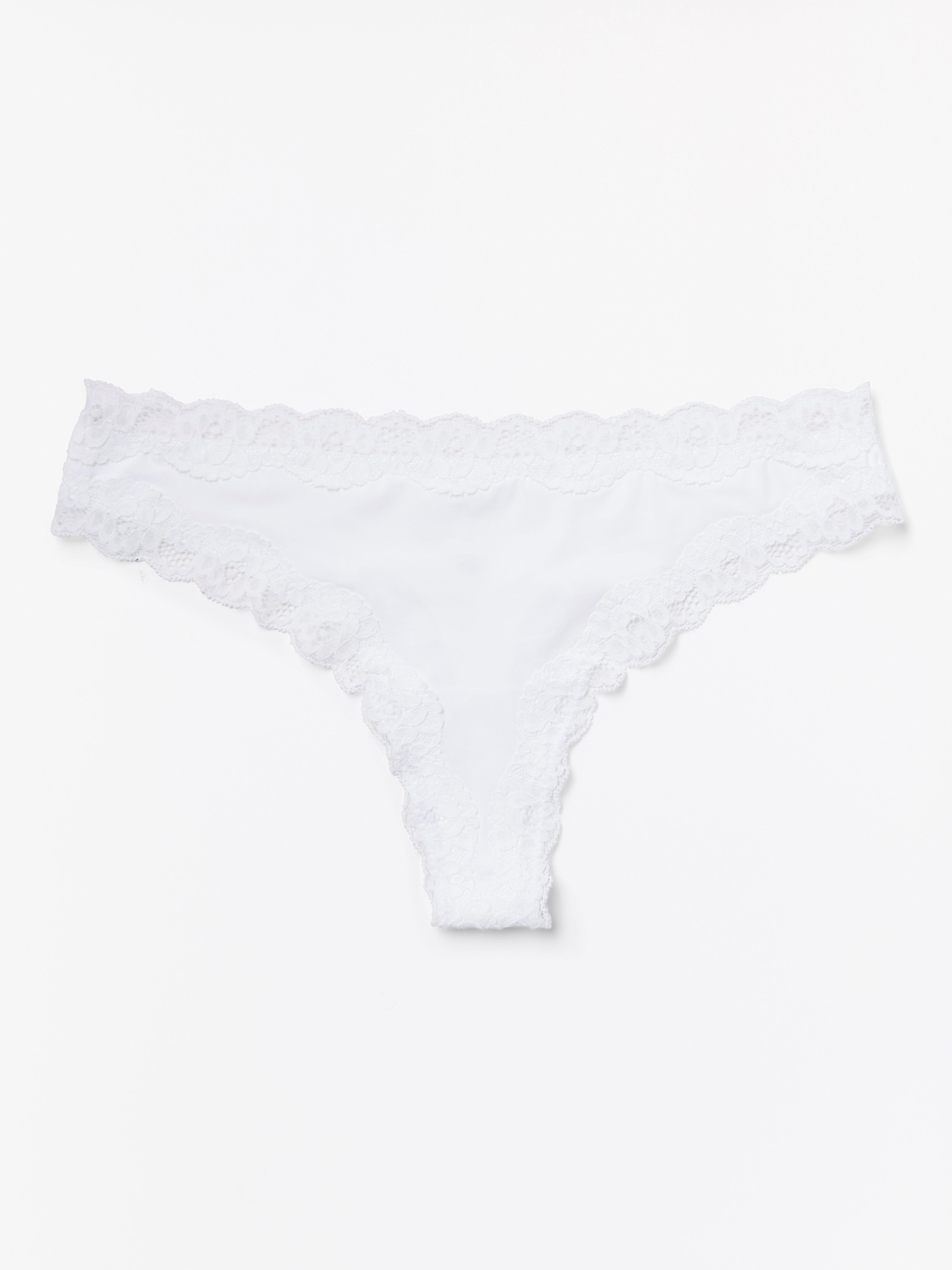 Thong Low White