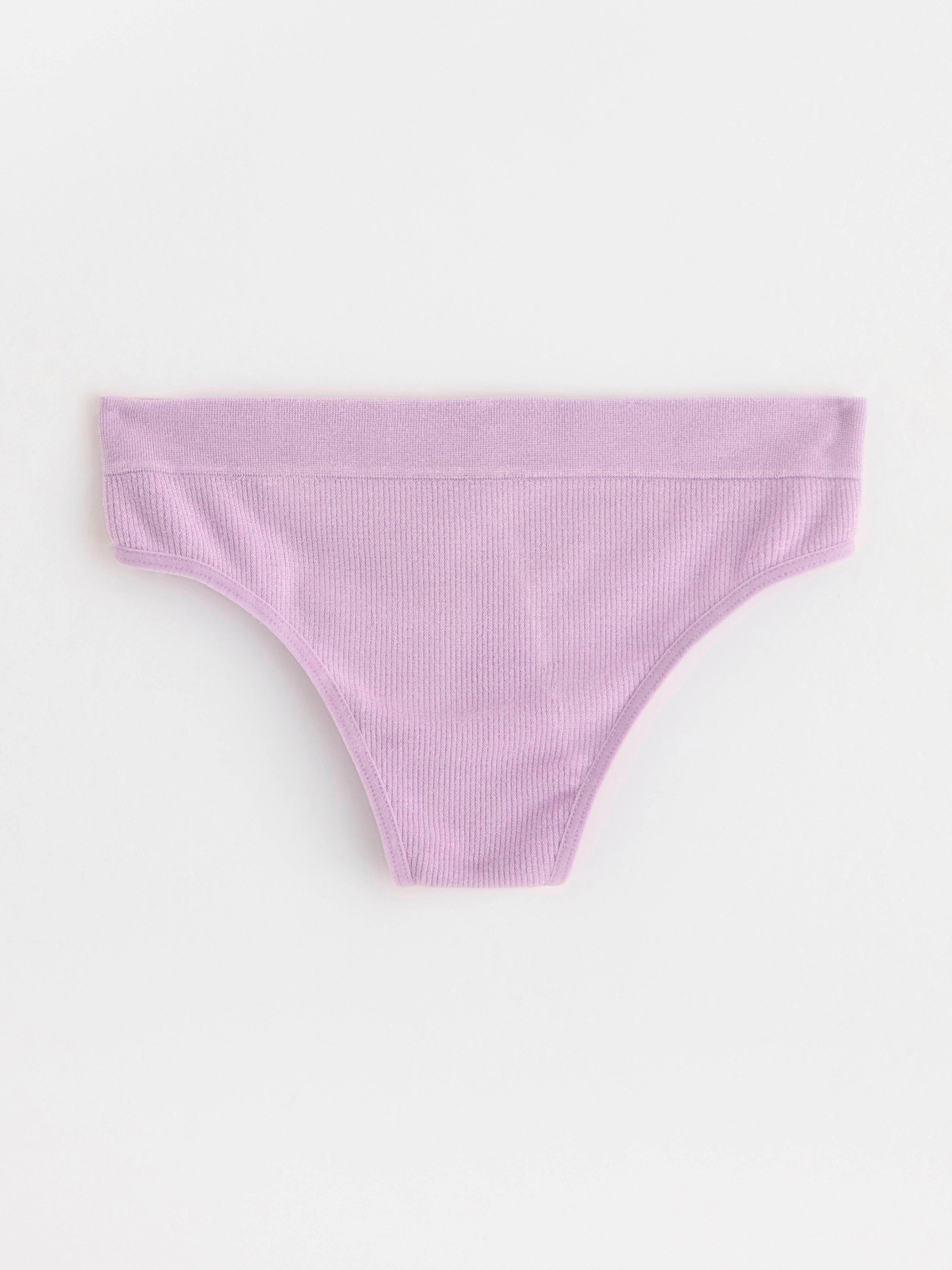 Seamless thong regular waist Light Lilac