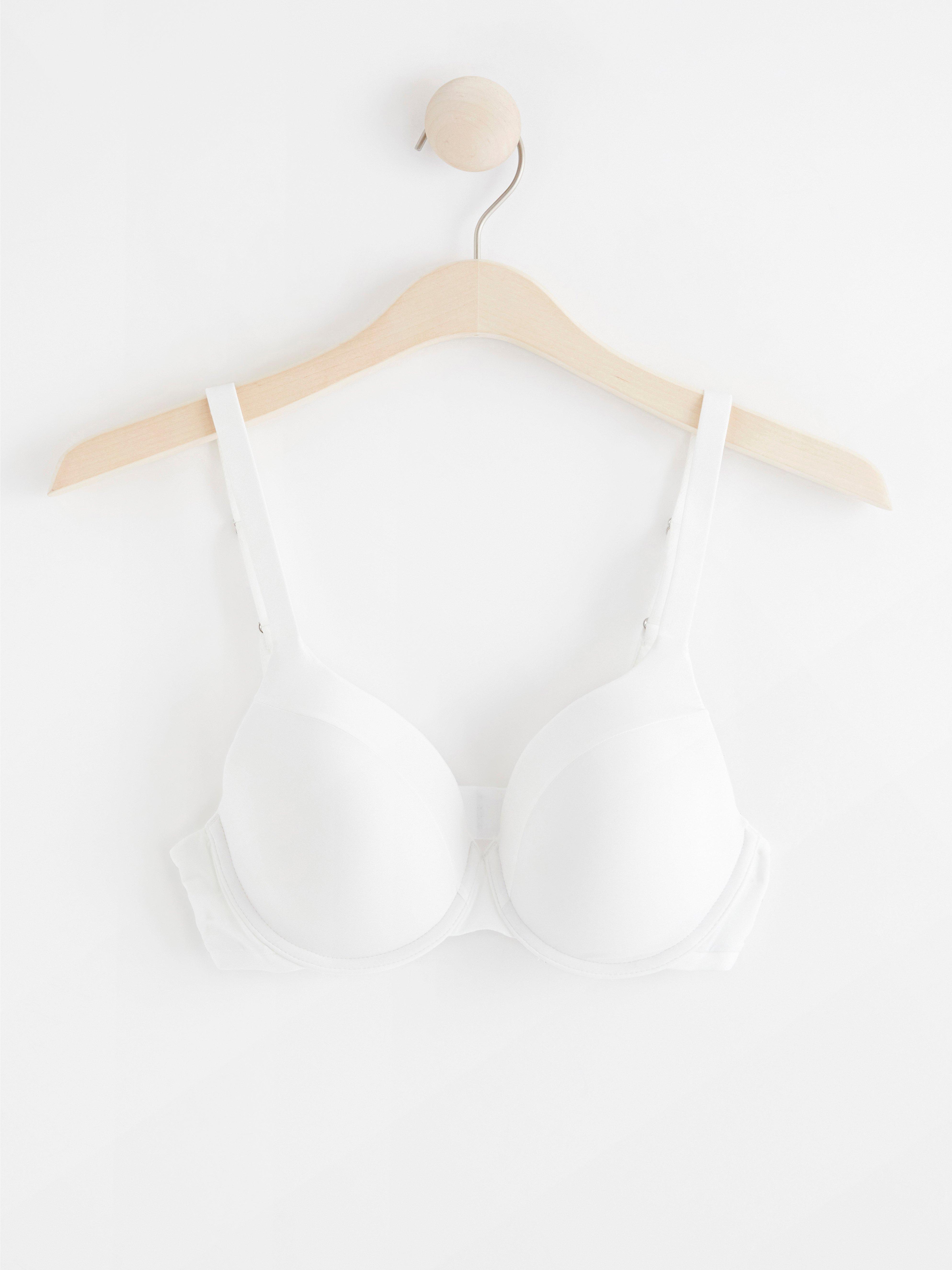 Dahlia T-shirt Bra White