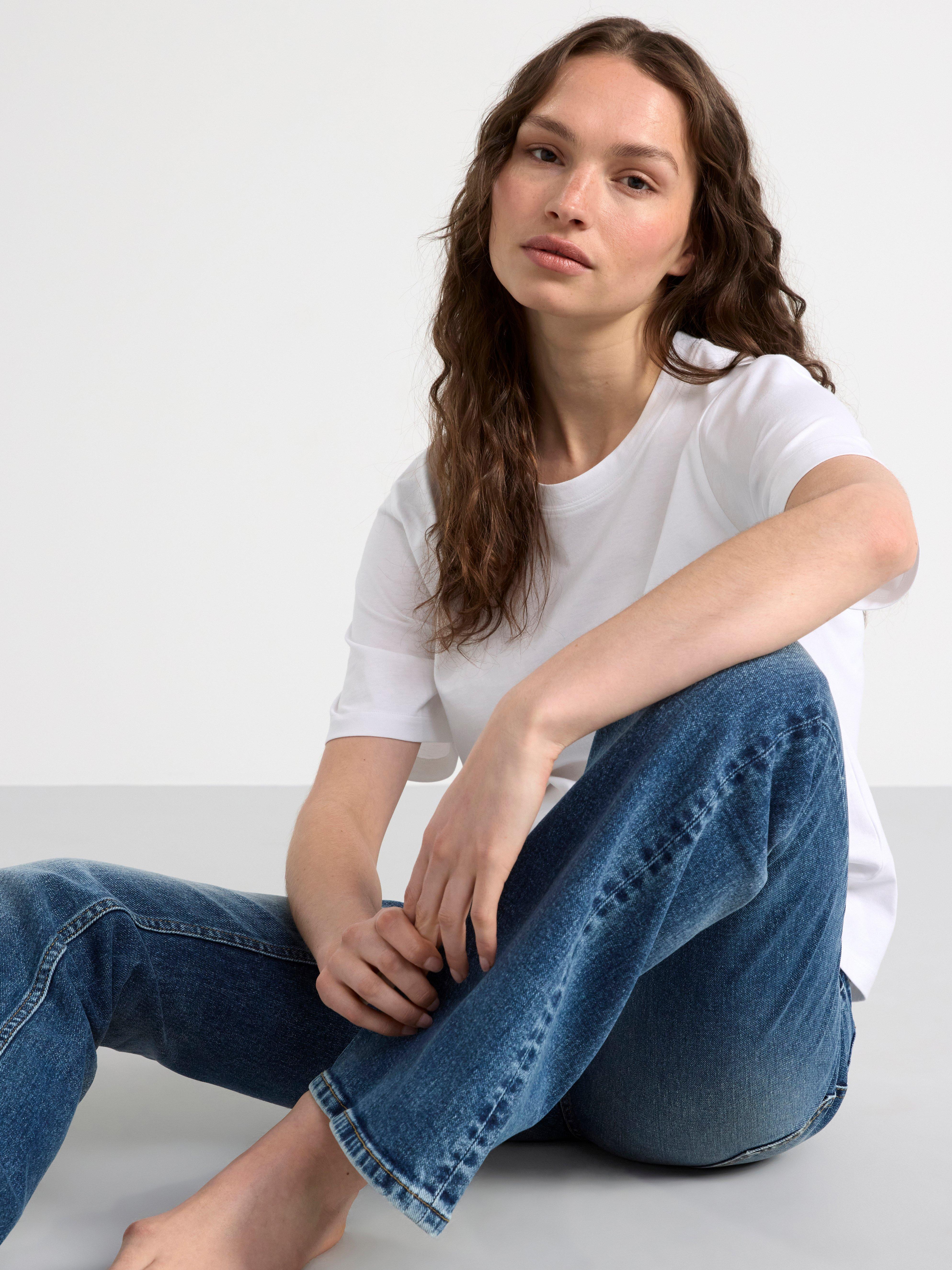 FAY Flared low waist jeans Denim blue