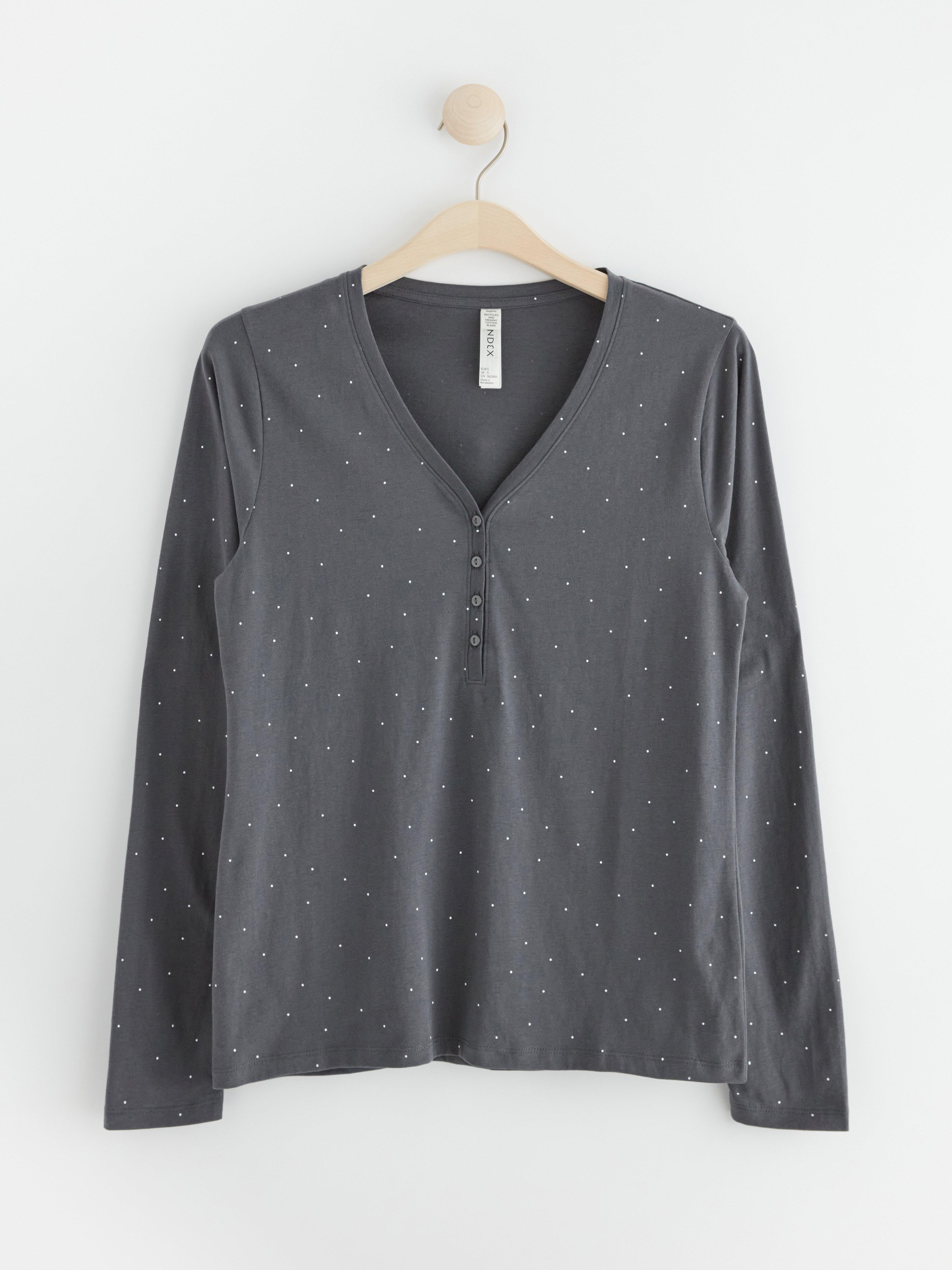 Pyjama top Dark Grey