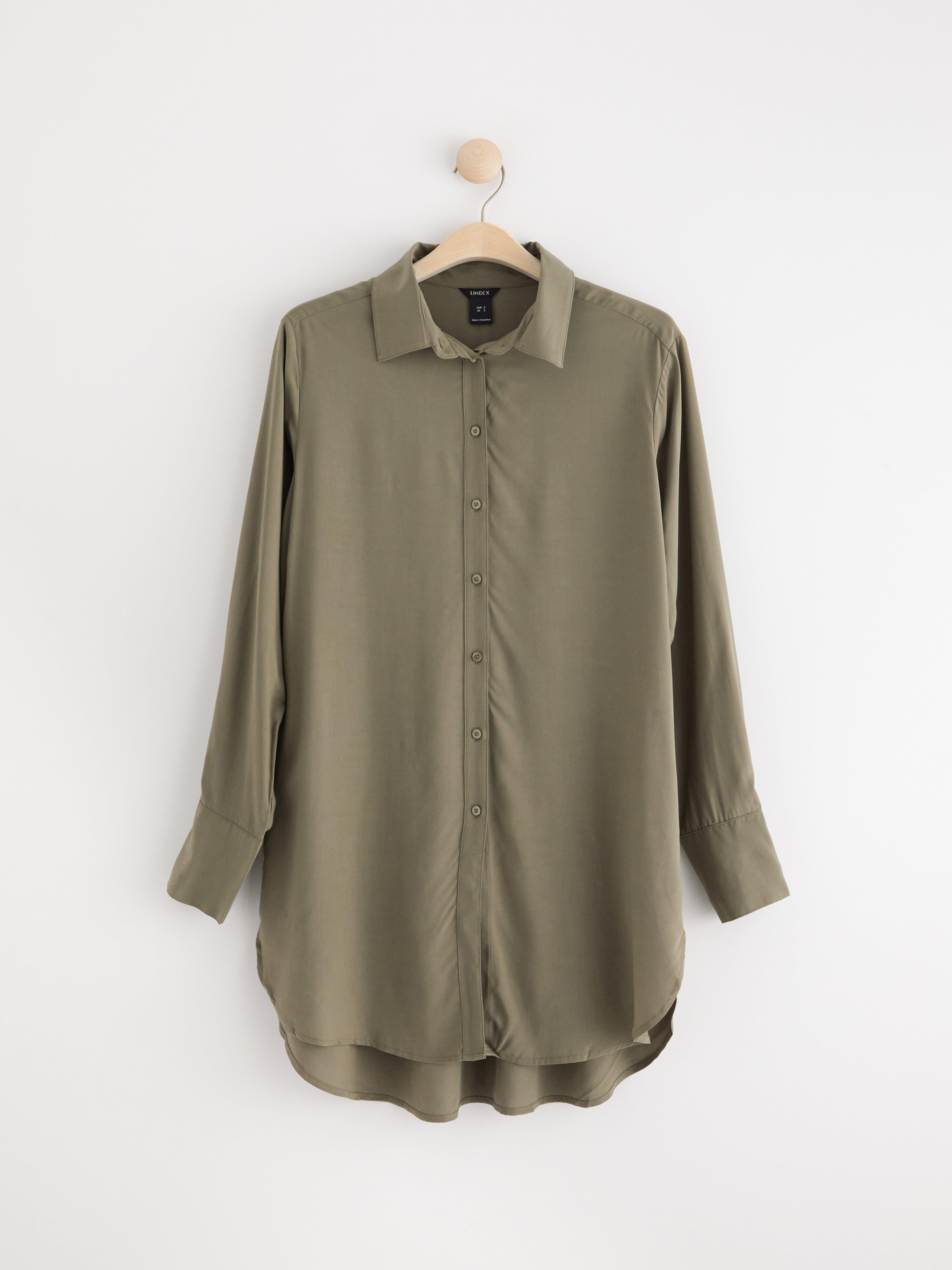 Long sleeve shirt Light Dusty Khaki
