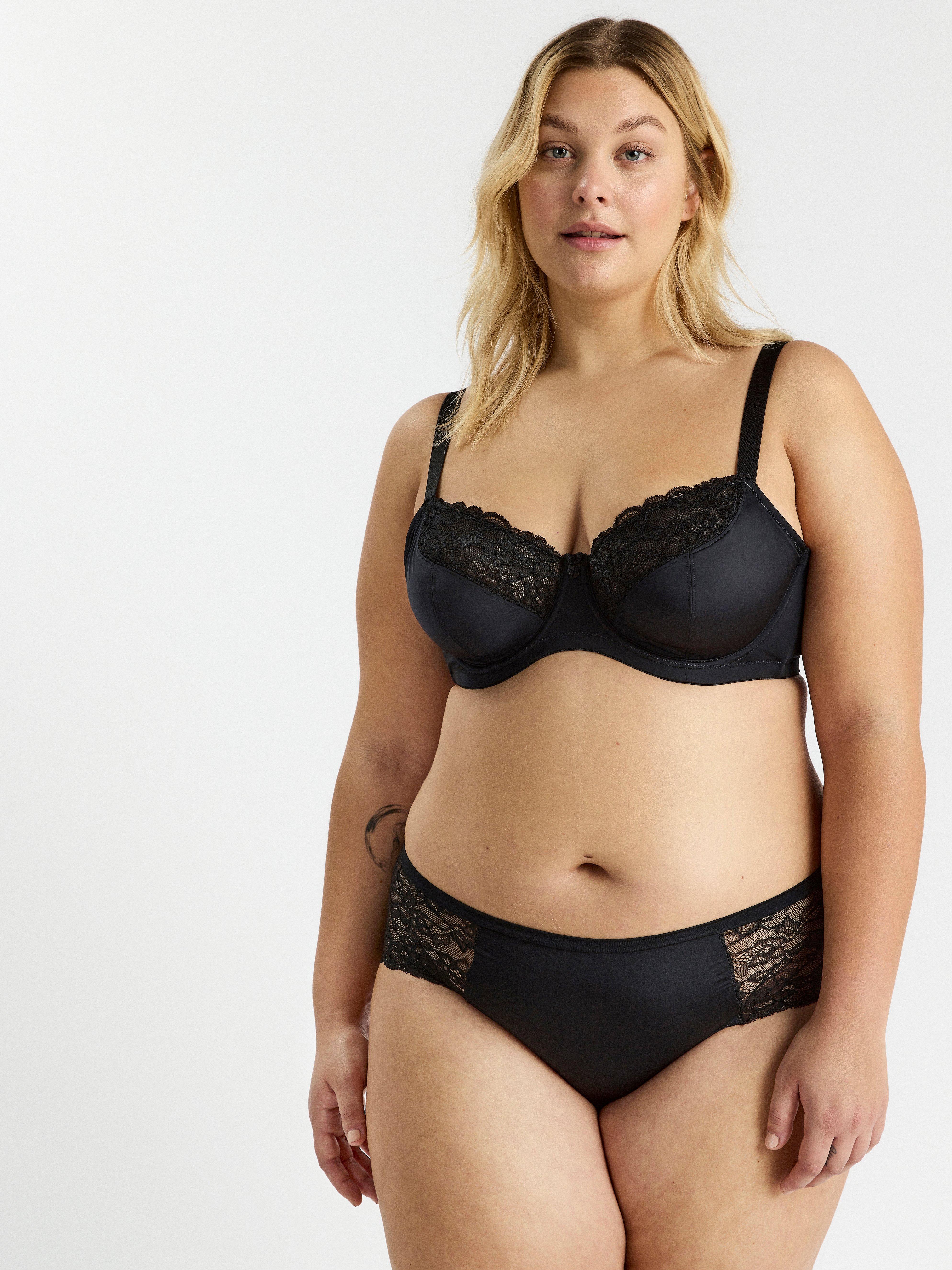Aster Unpadded Bra Black