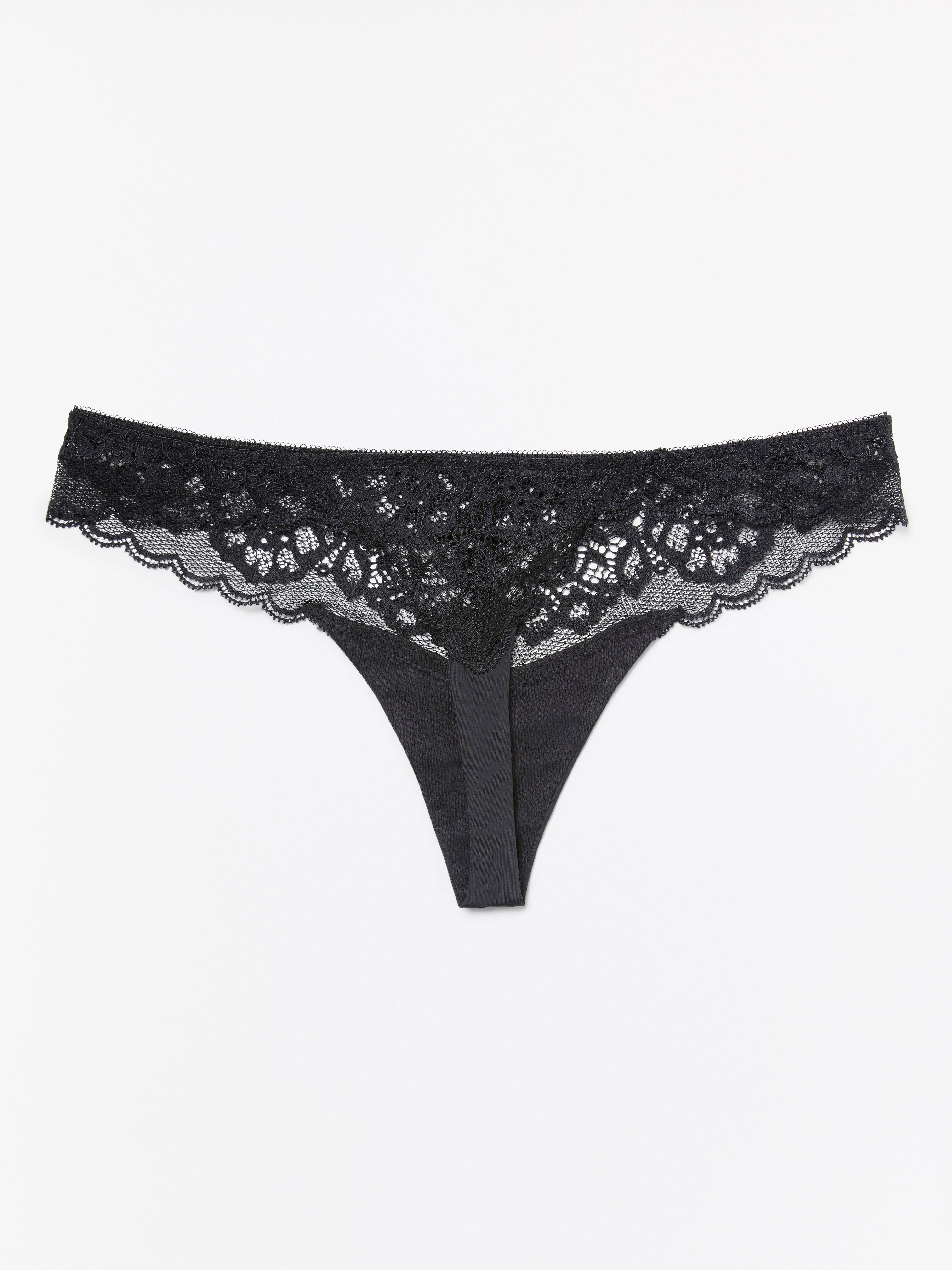 Thong Regular Black