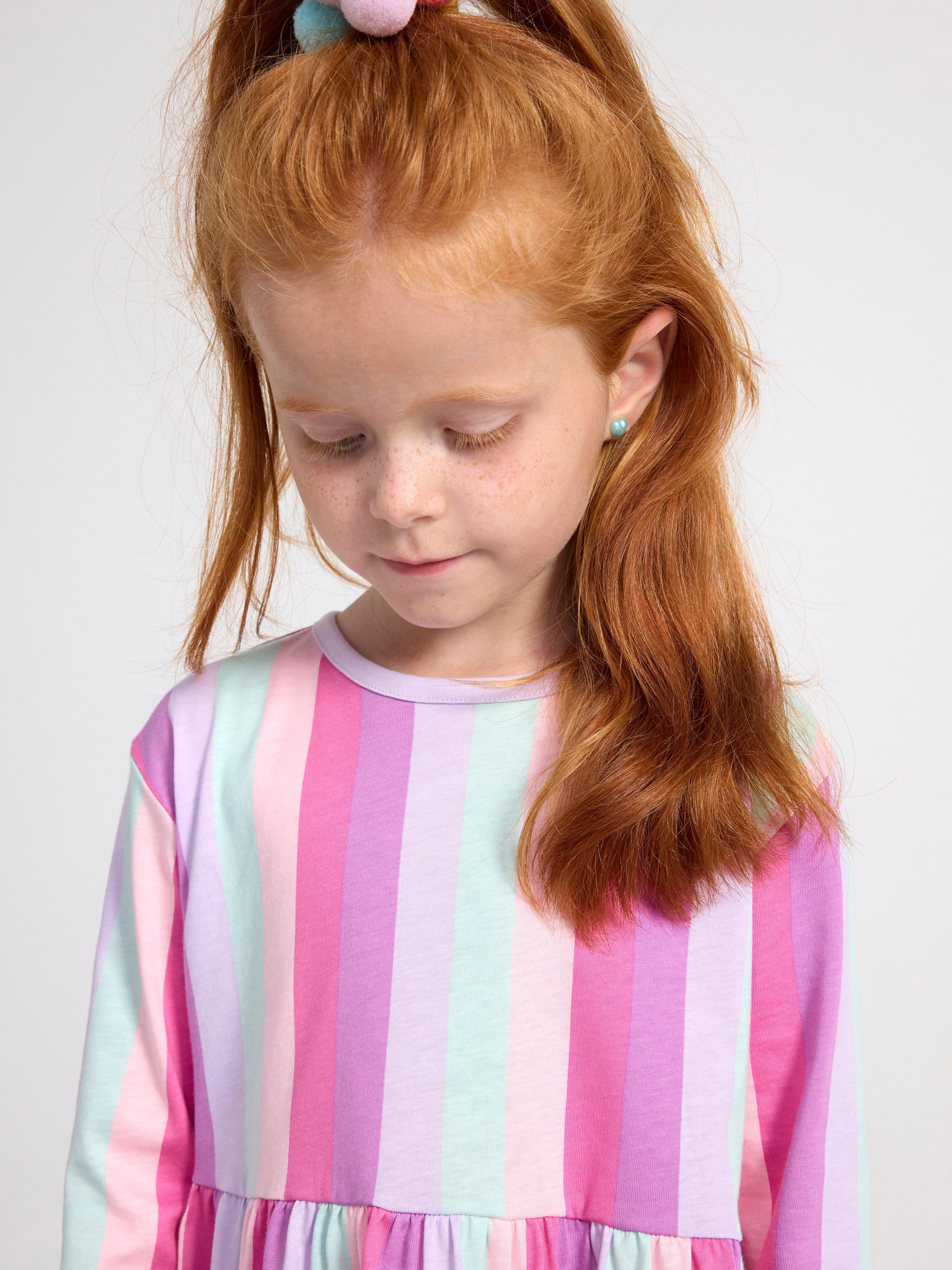 Tunic with allover pattern Light Dusty Turquoise