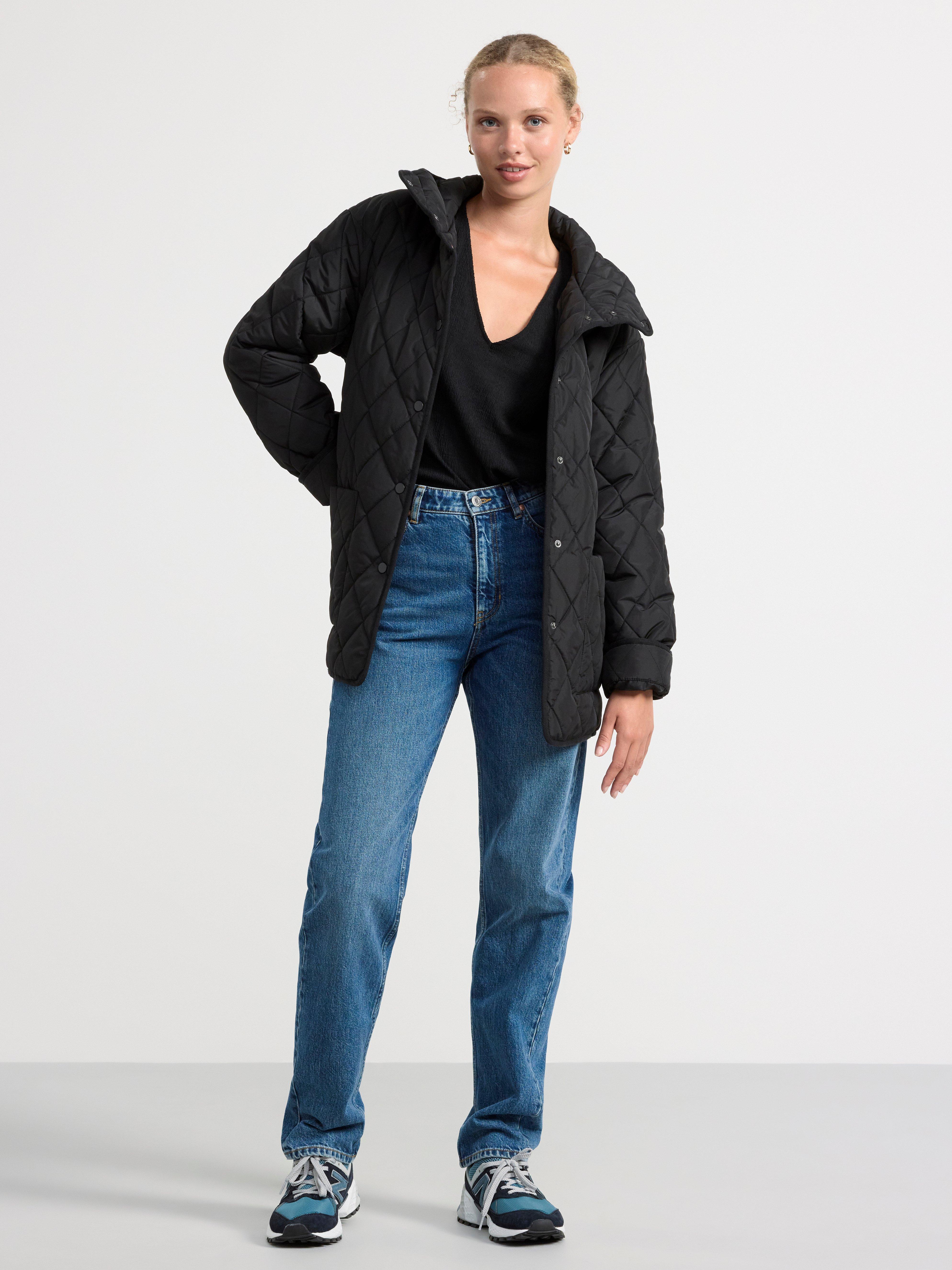 Quilted jacket Black