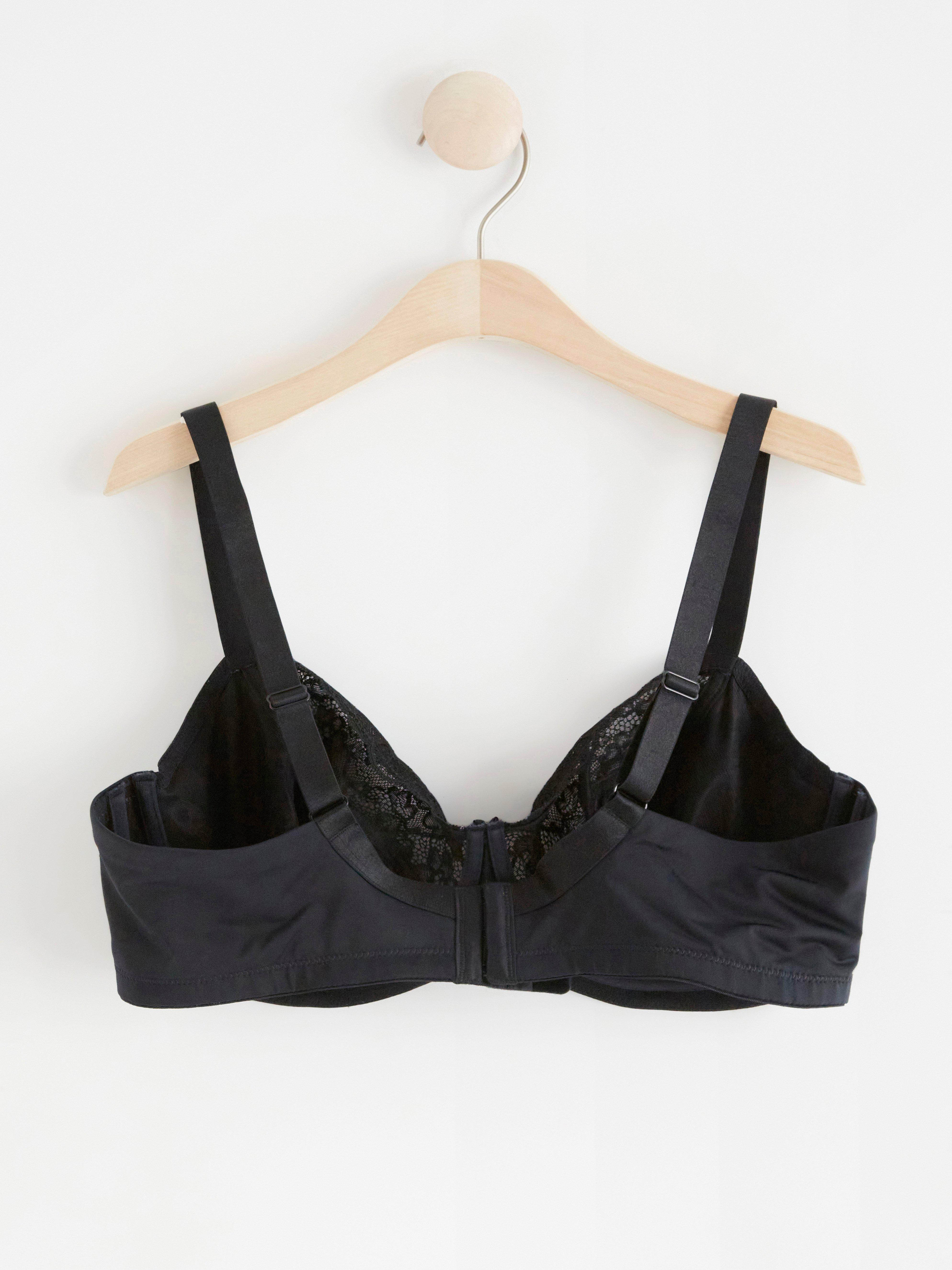 Aster Unpadded Bra Black