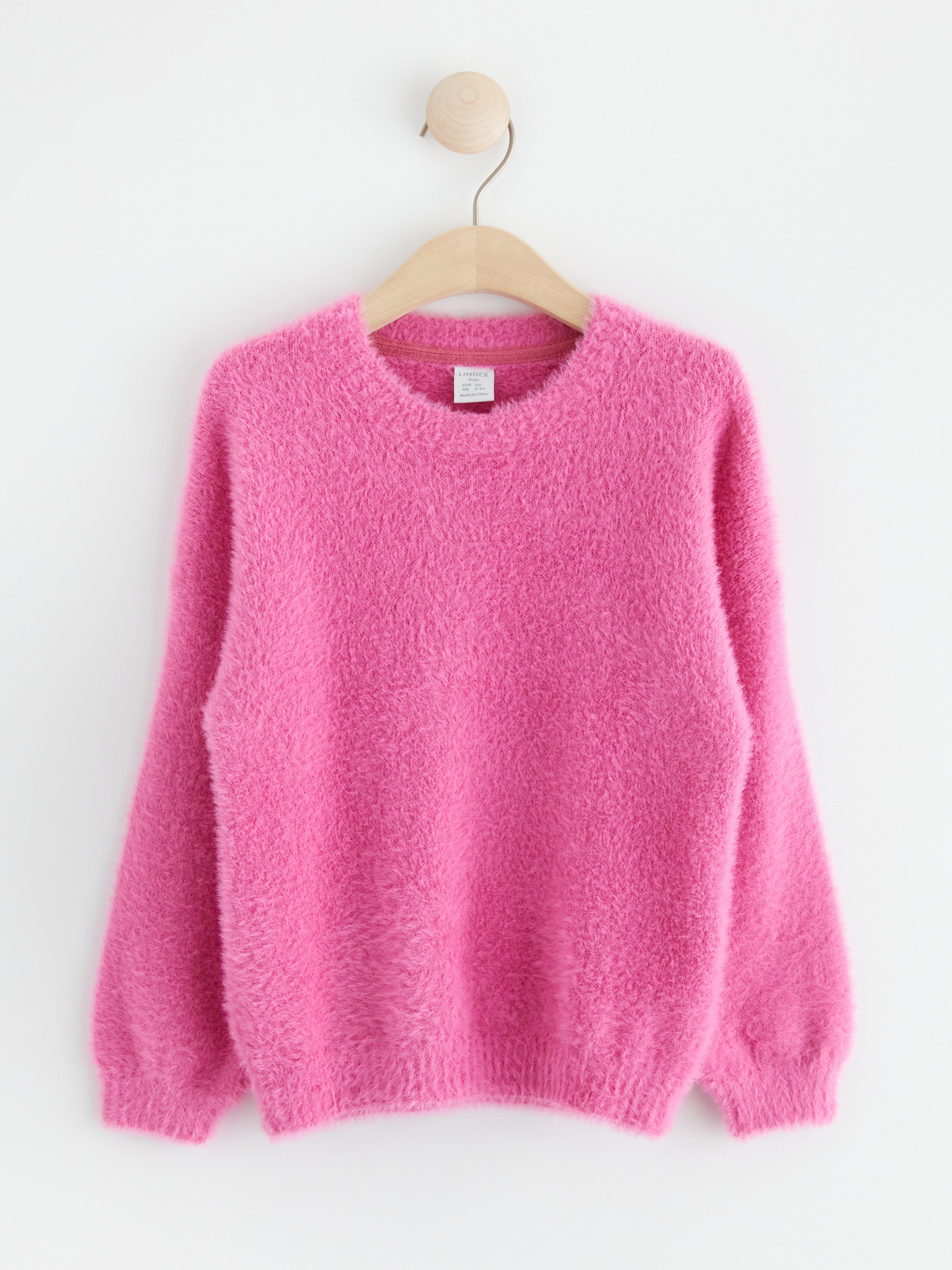 Jumper  fuzzy Pink