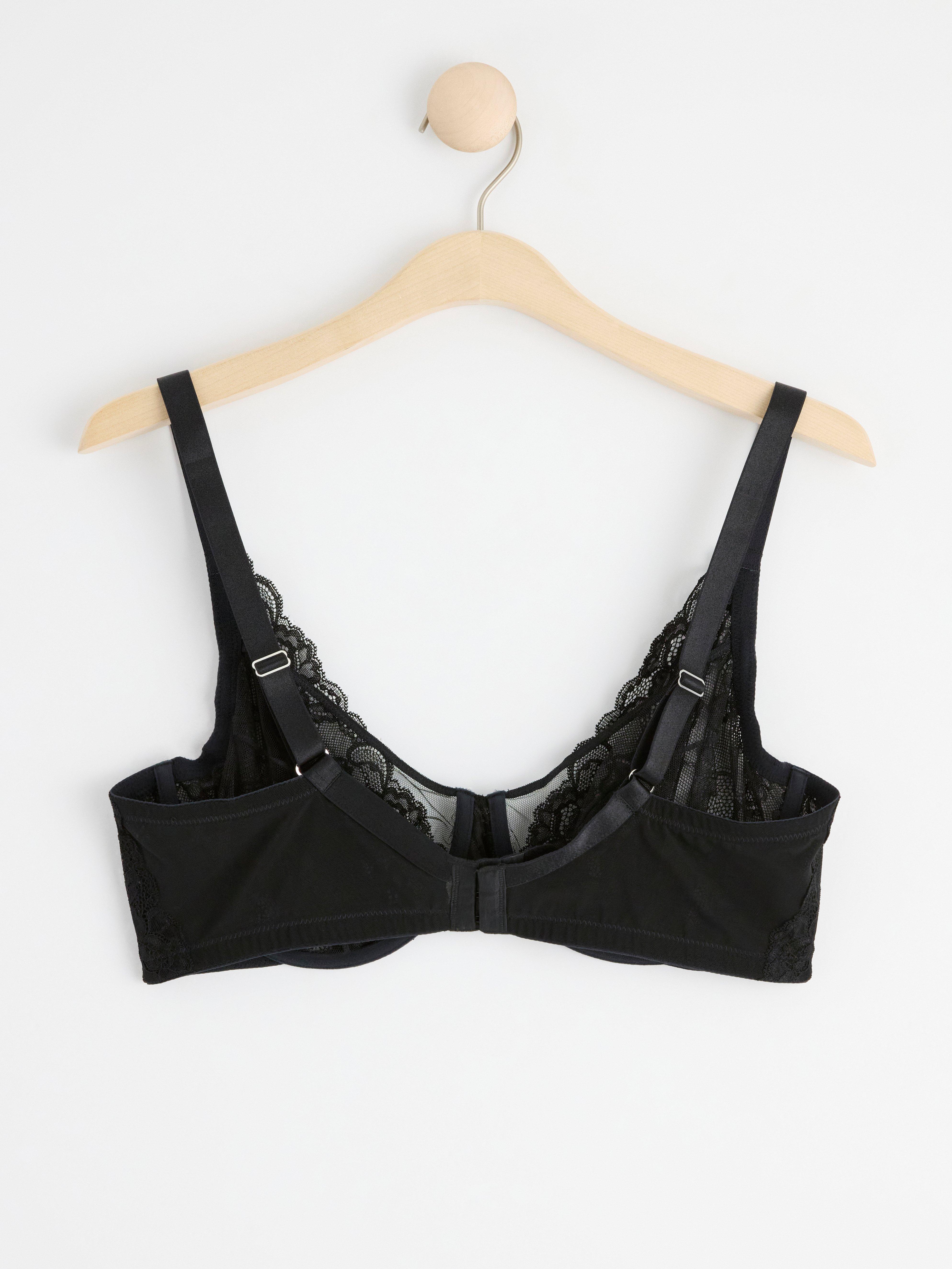 Aster unpadded bra Black
