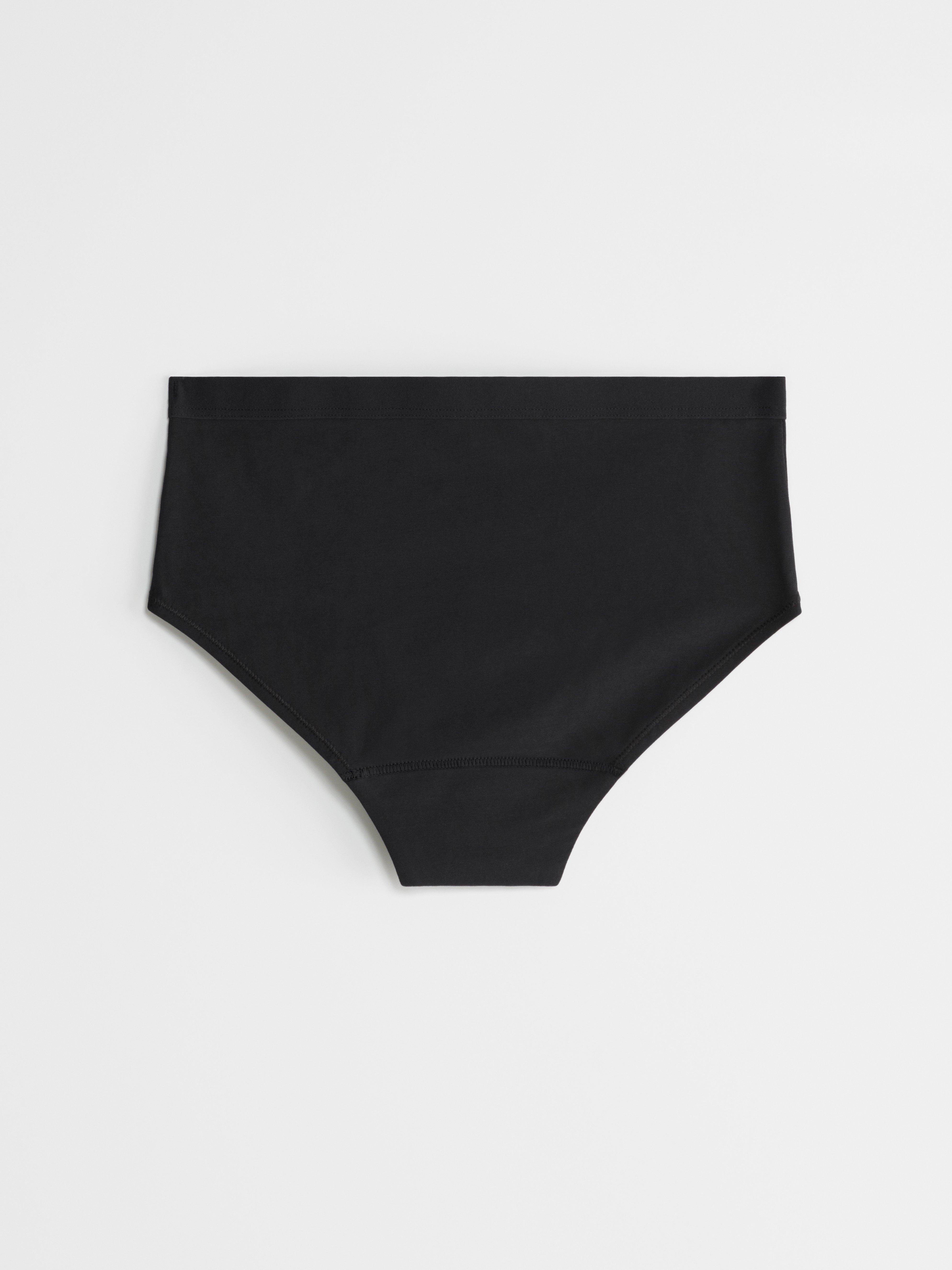 Engineered Teens Hiphugger Period Proof - Period Panty Mid-High Absorbency Black