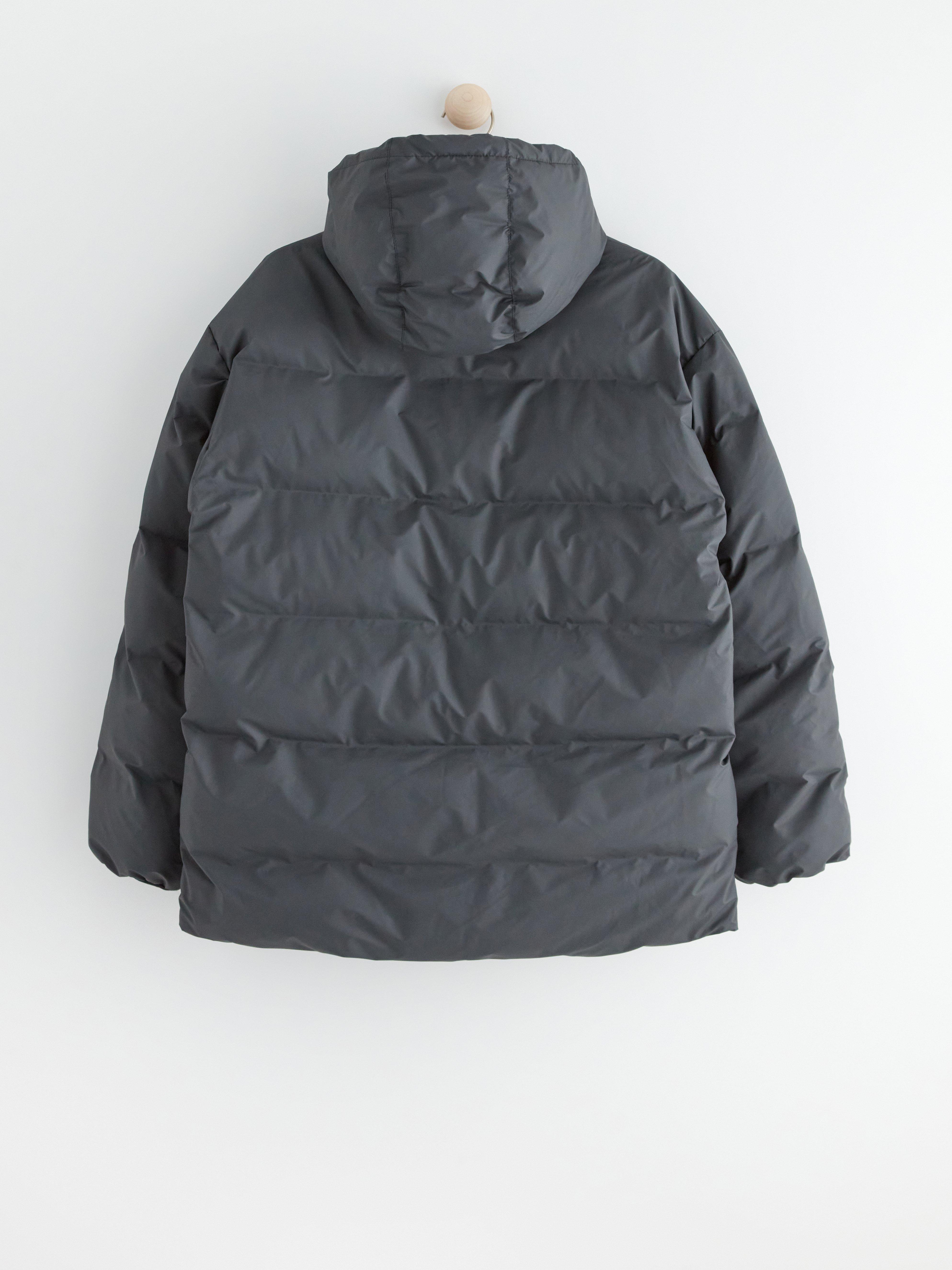 Water repellent puffer jacket Dark Dusty Grey