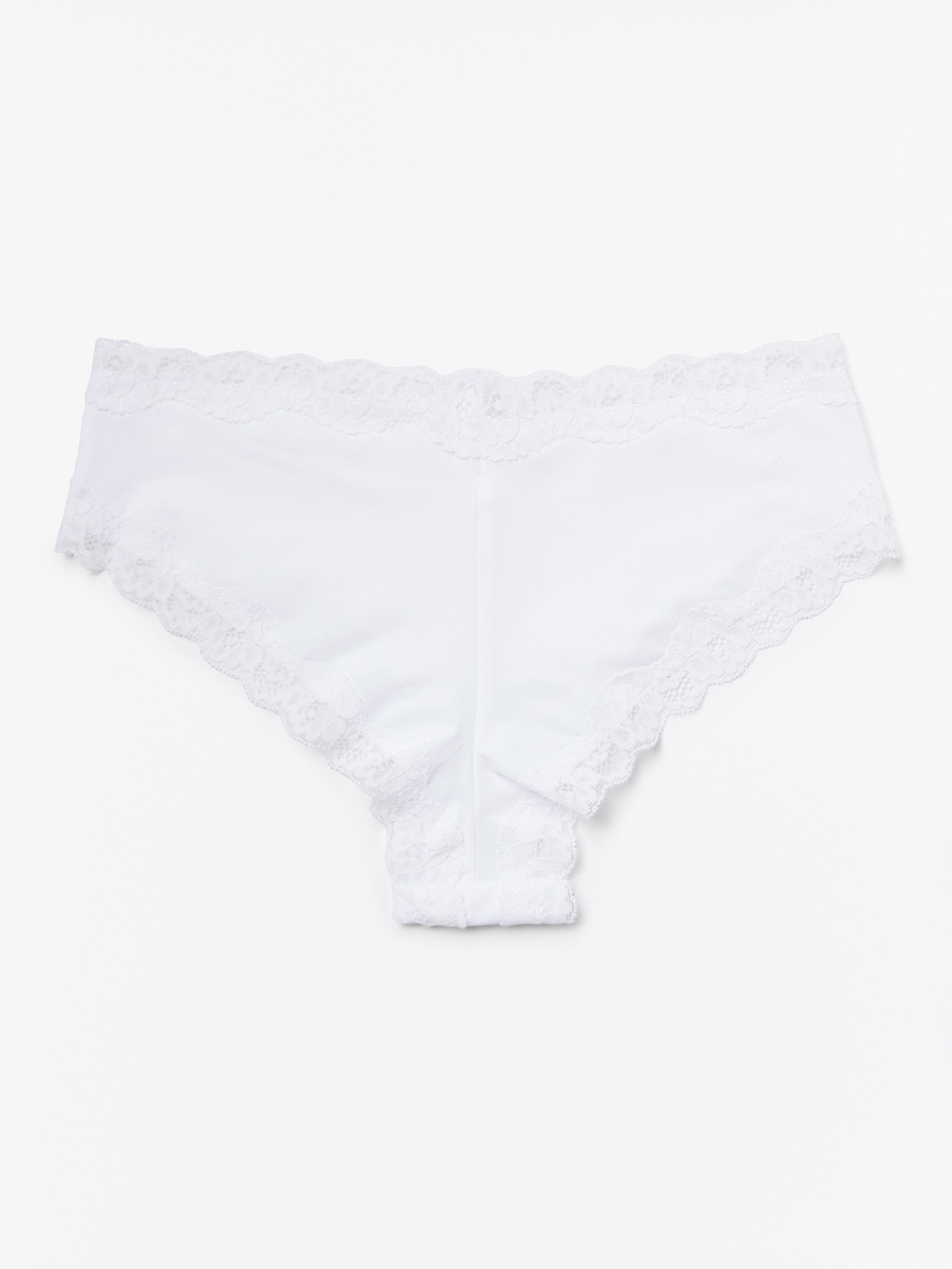 Brazilian Low Briefs White