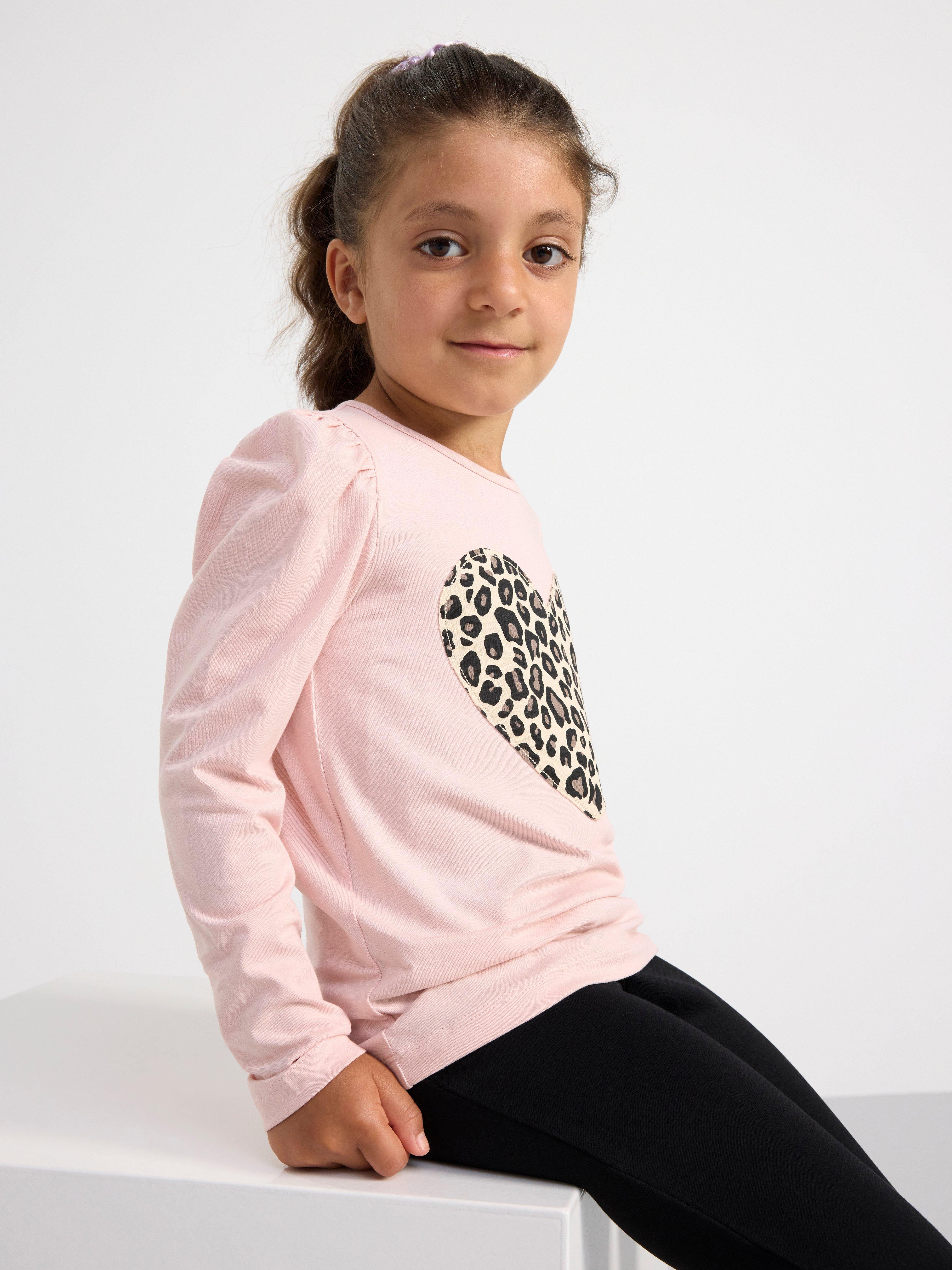 Top with heart Light Dusty Pink