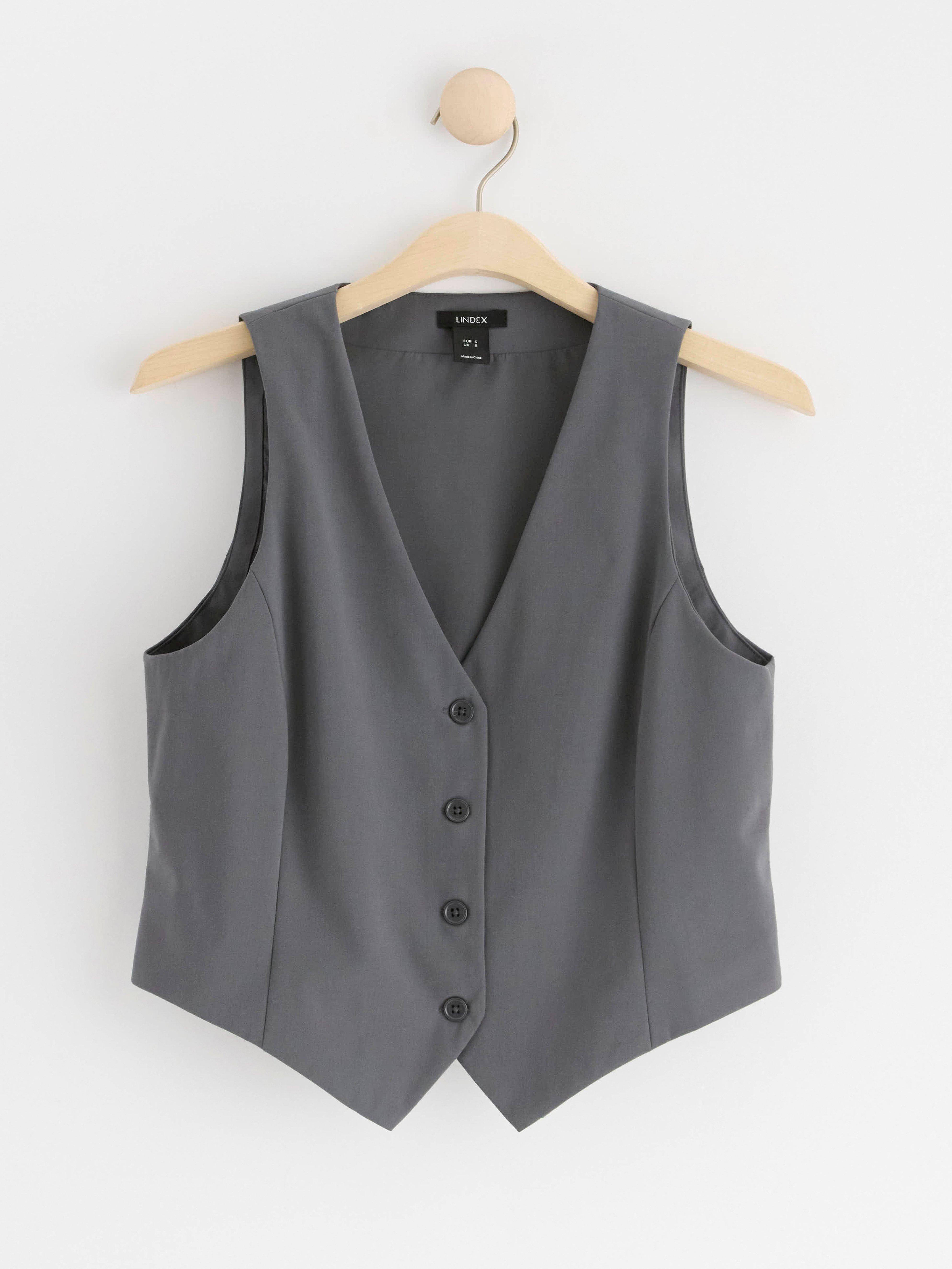 Waistcoat dark grey