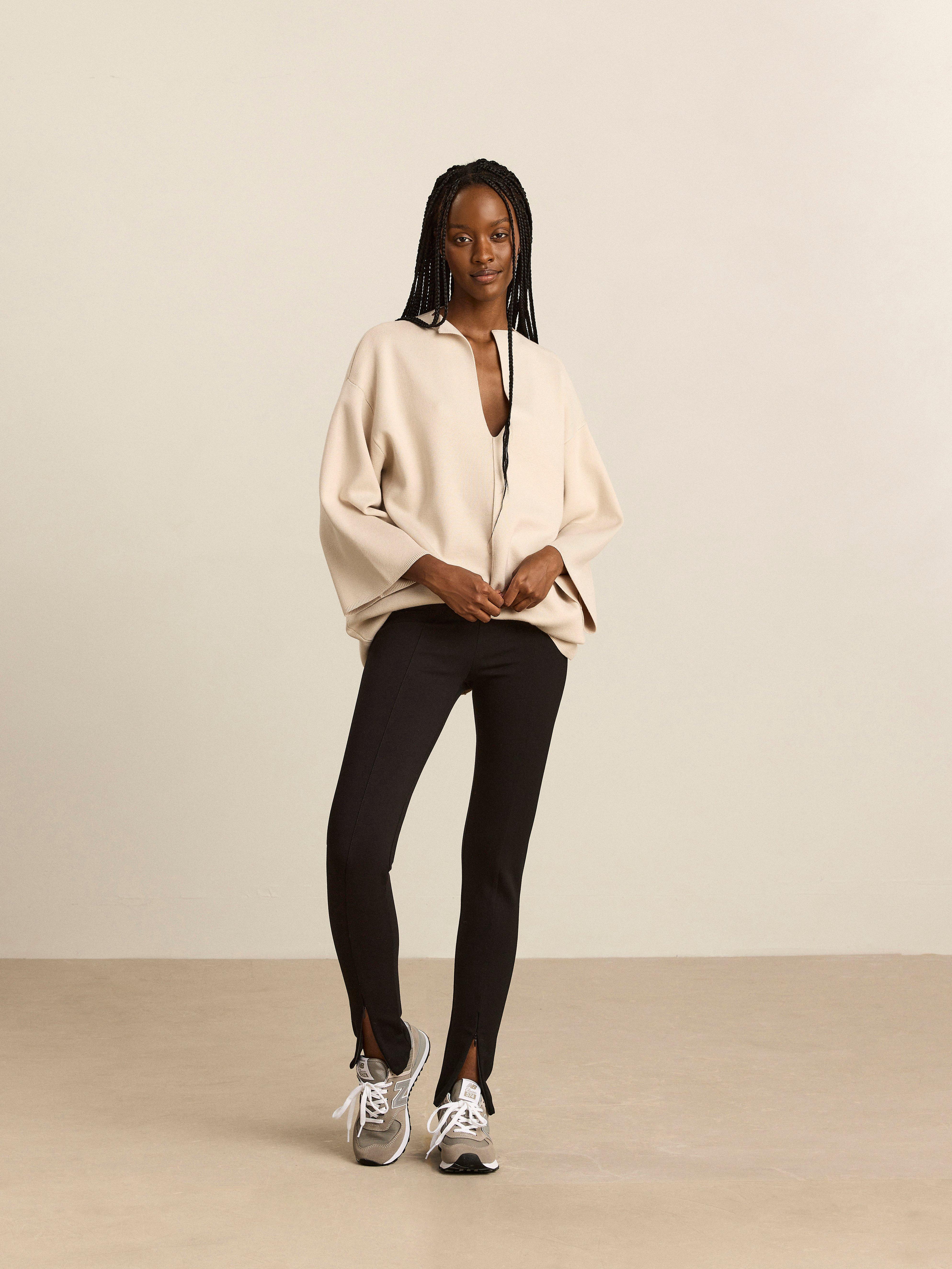 Punto high waist leggings Black