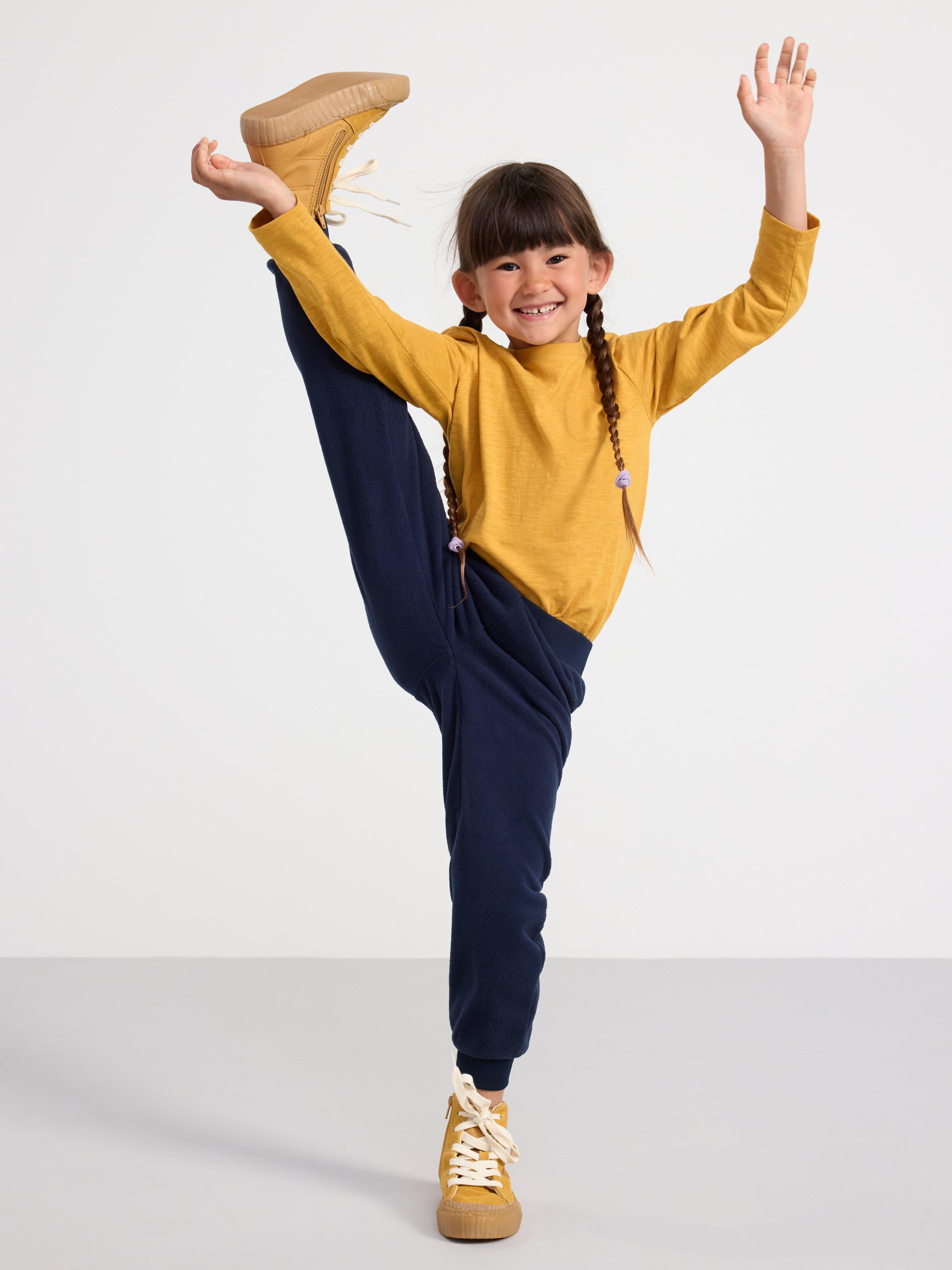 FIX Trousers in fleece Dark Navy