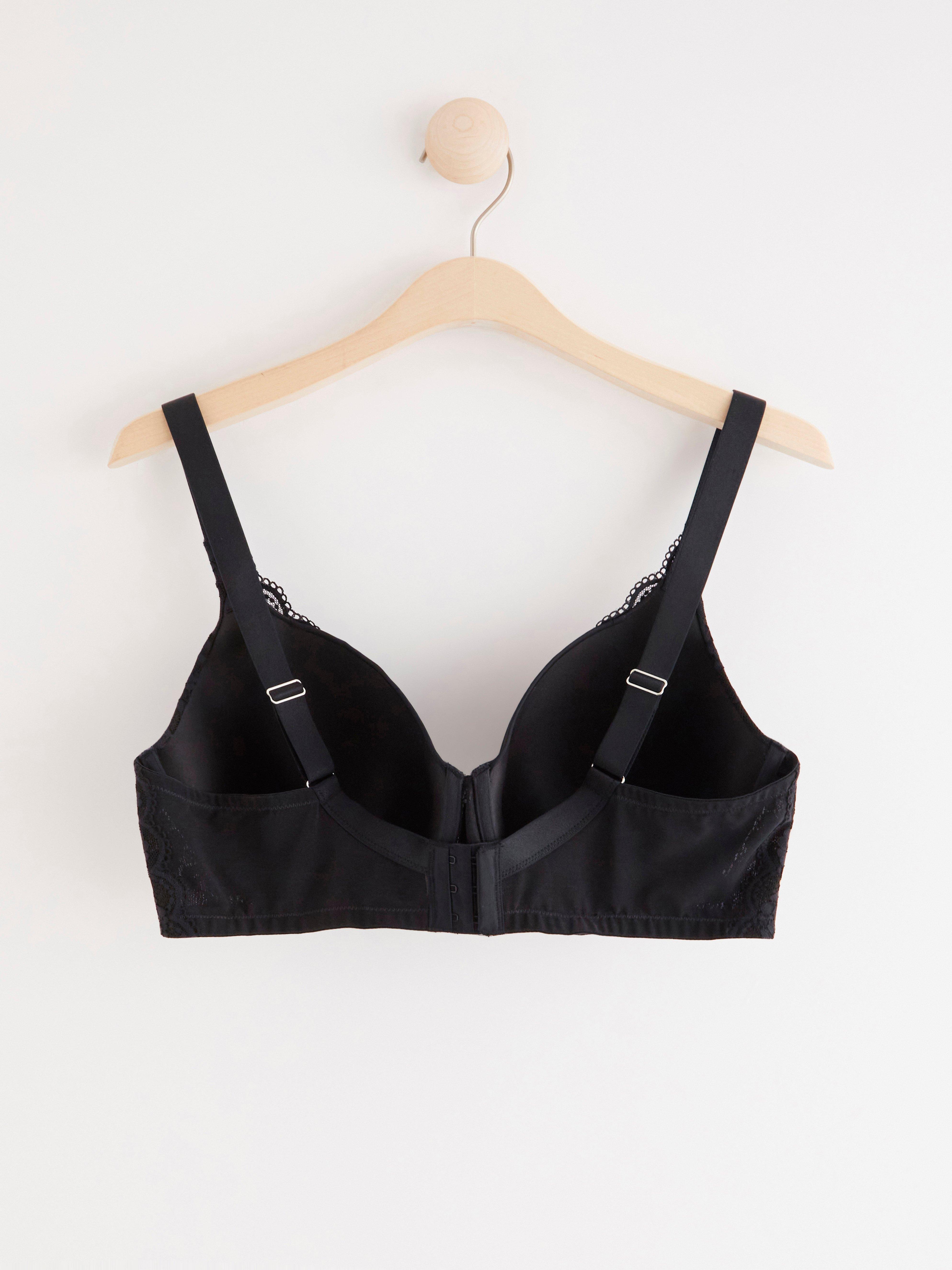 Dahlia t-shirt bra Black
