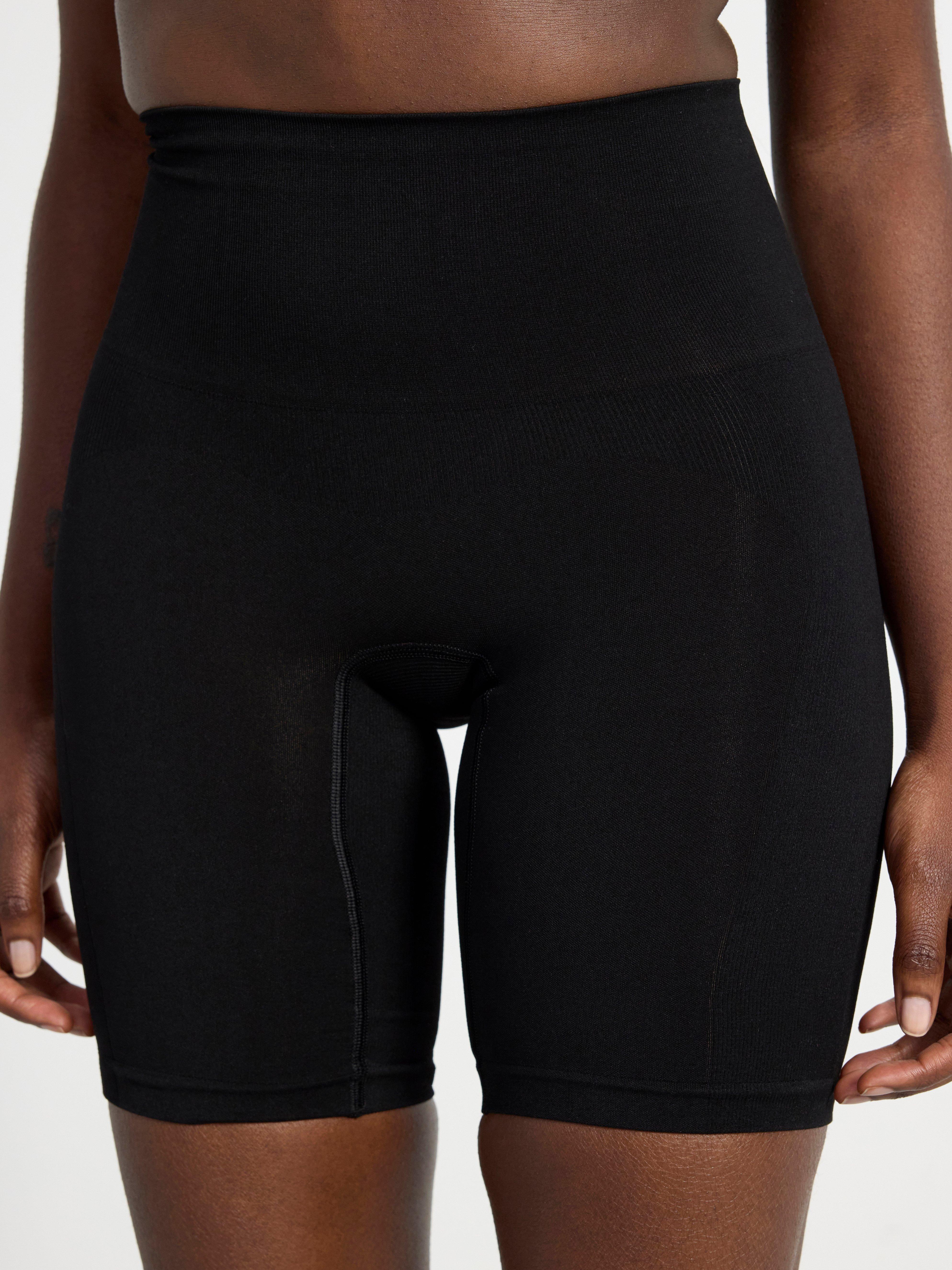 Zonal support Shaping biker briefs Black