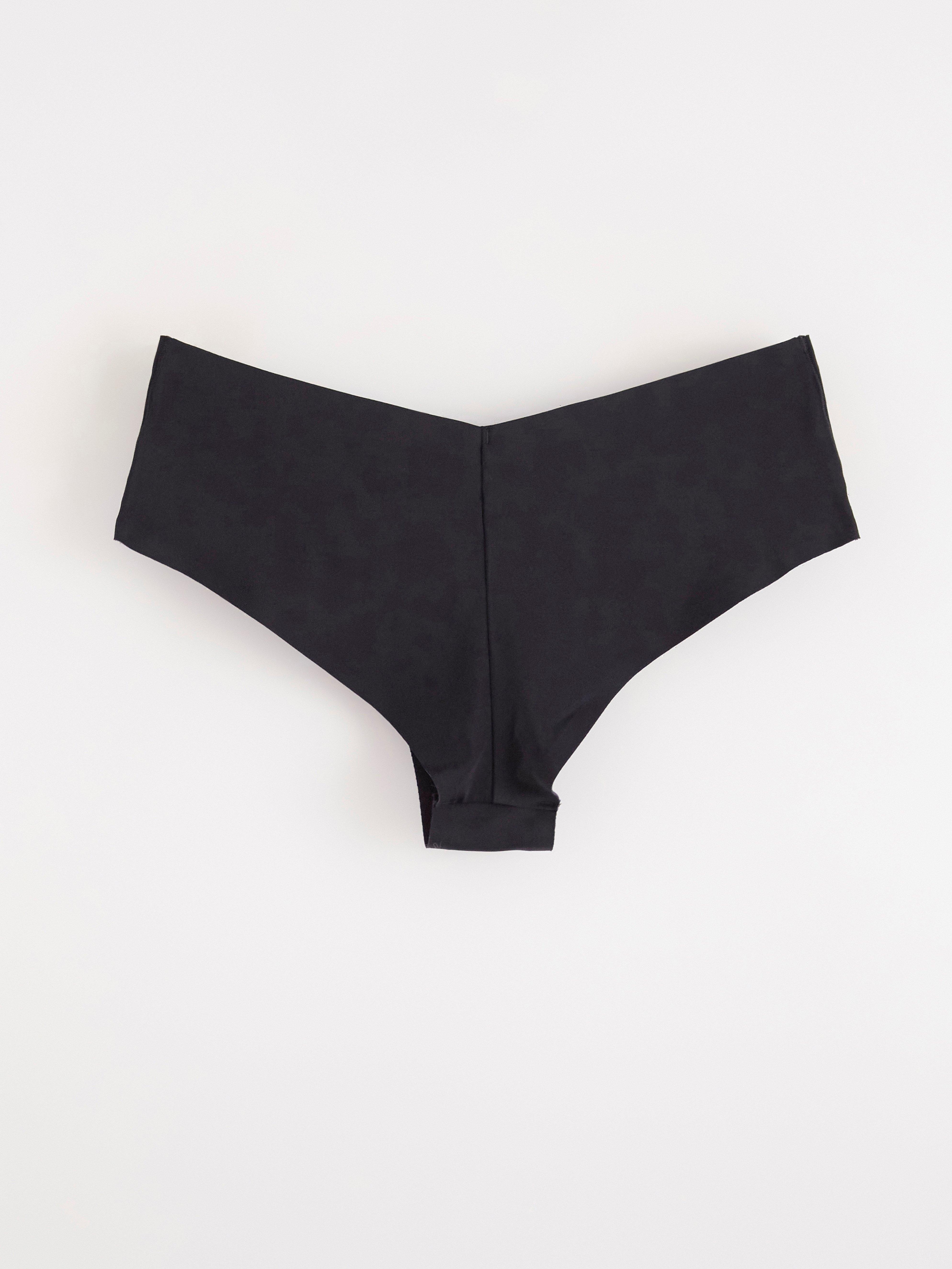 Brazilian regular invisible briefs Black