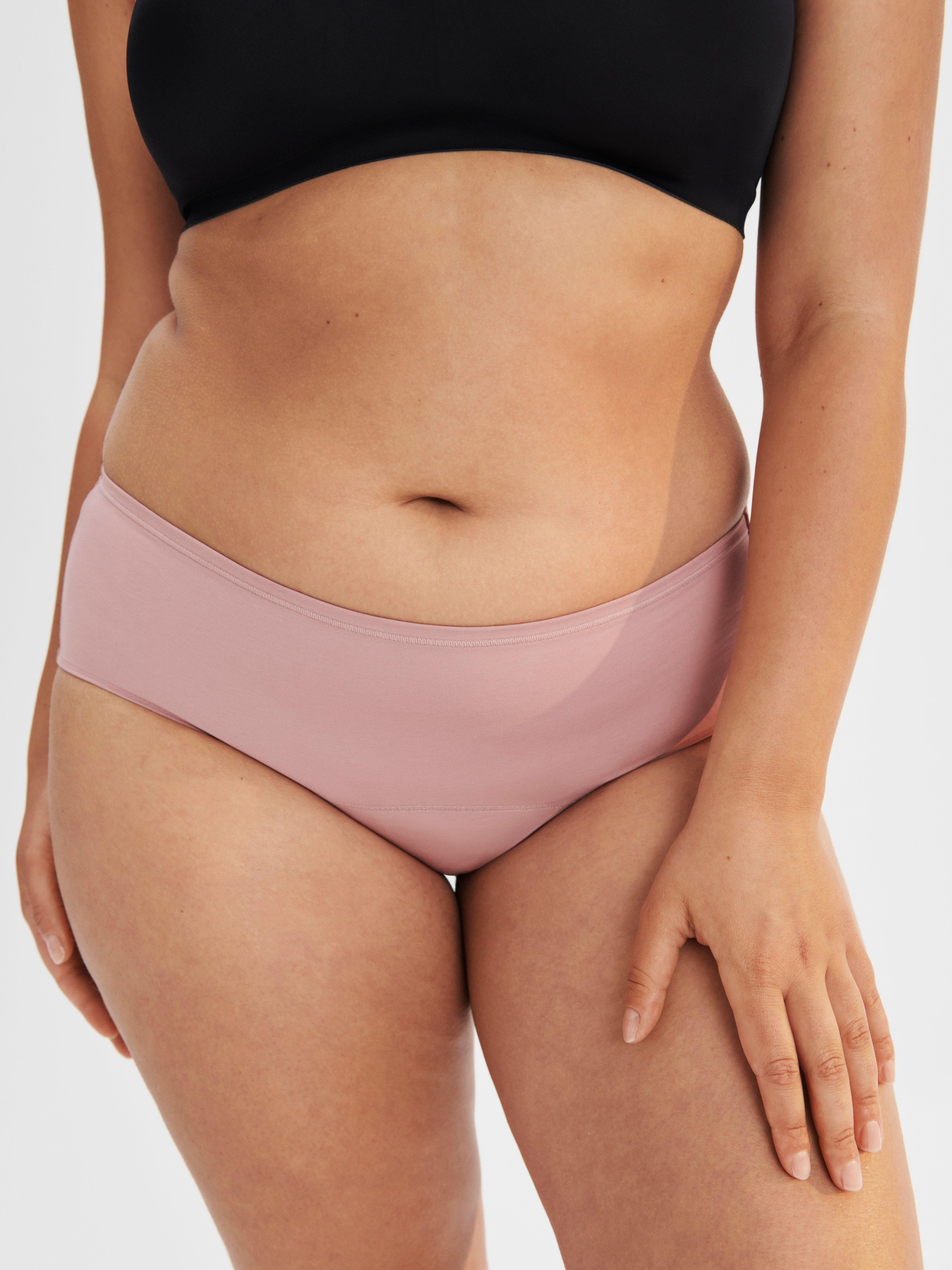 Engineered Hiphugger Period Proof – Period Panty Medium Absorbency Light Dusty Pink