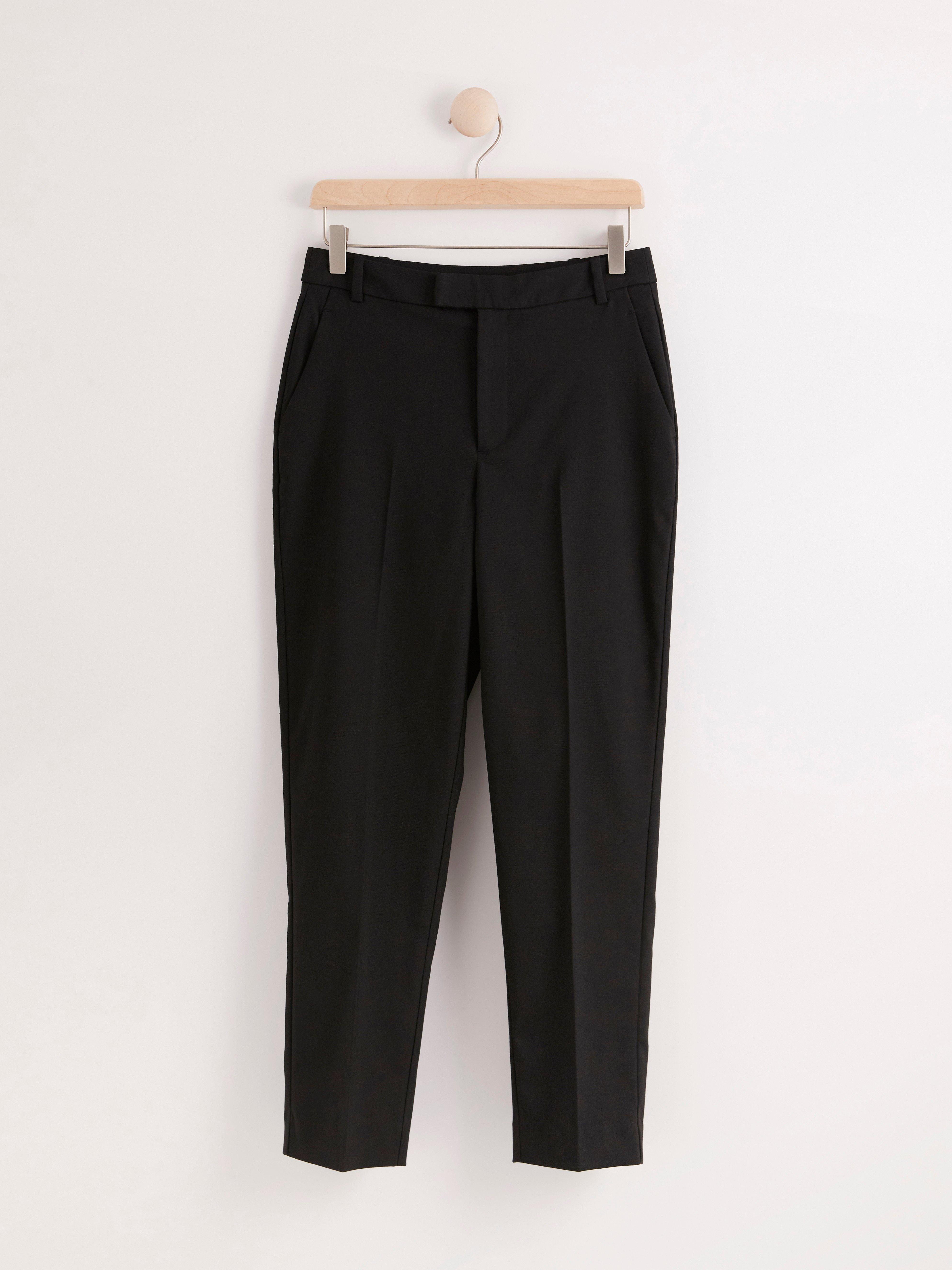 POLLY Cropped slacks Black