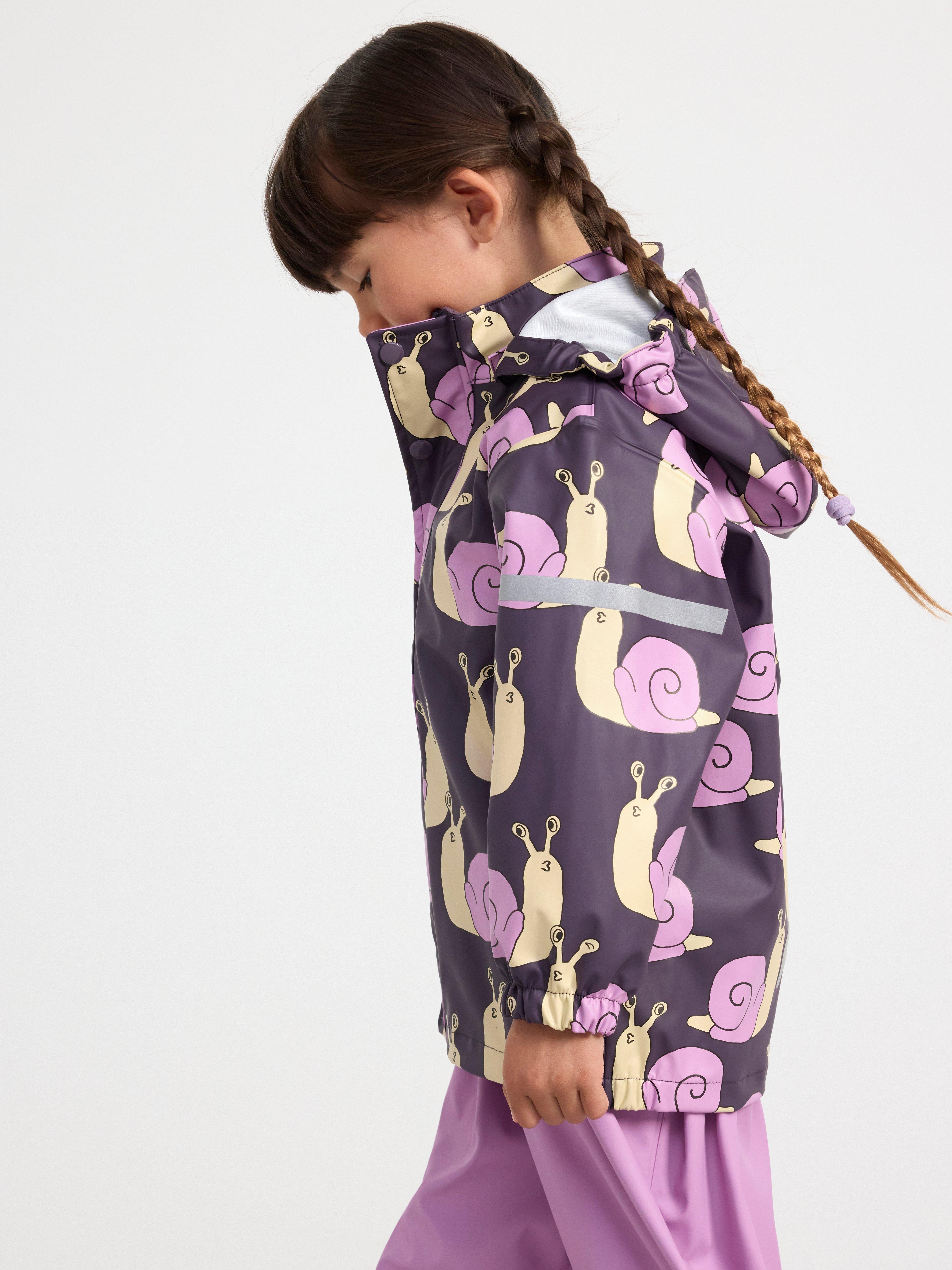 FIX Rain jacket Dark Lilac