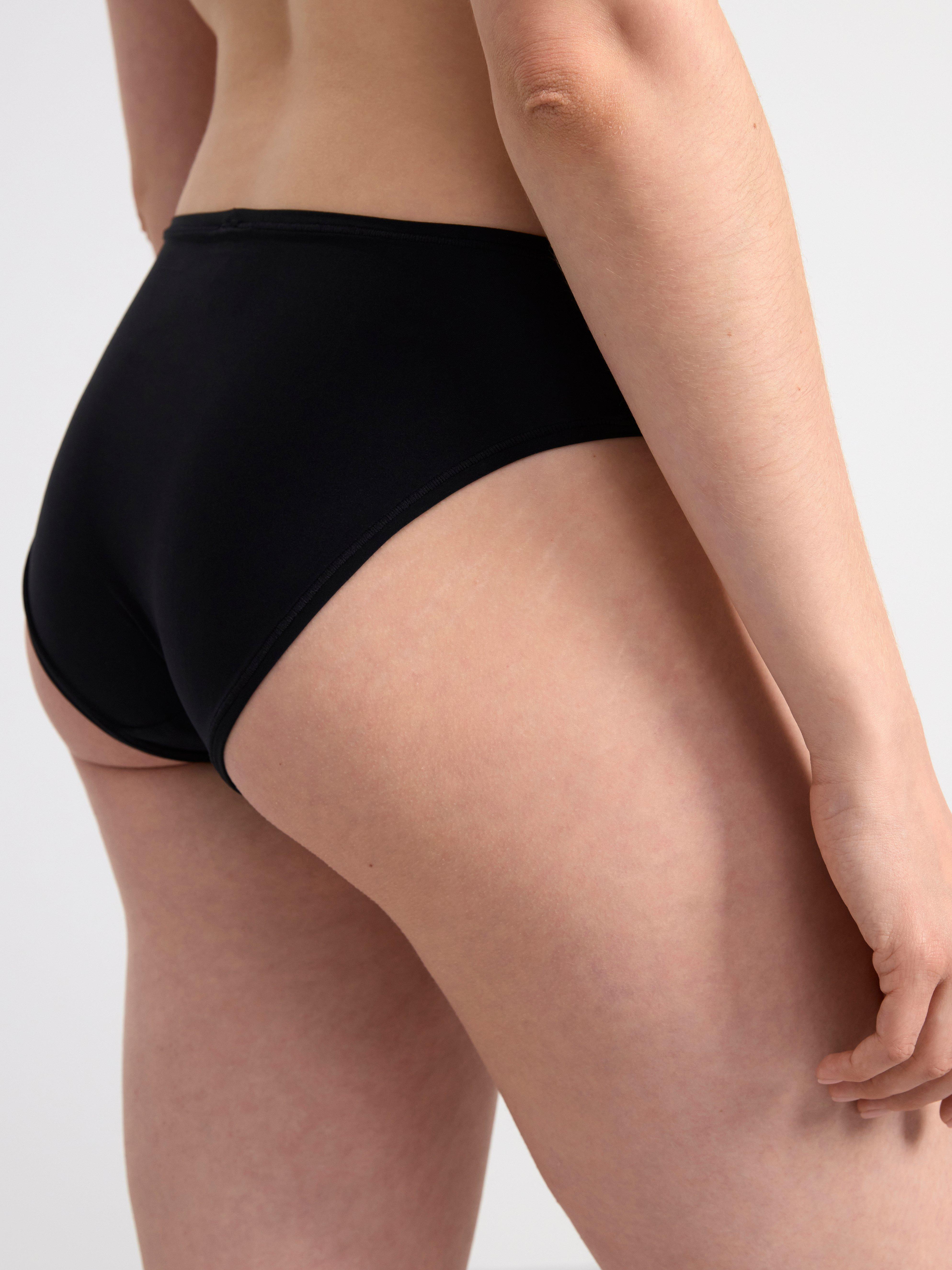 3-pack super stretch briefs regular waist Black