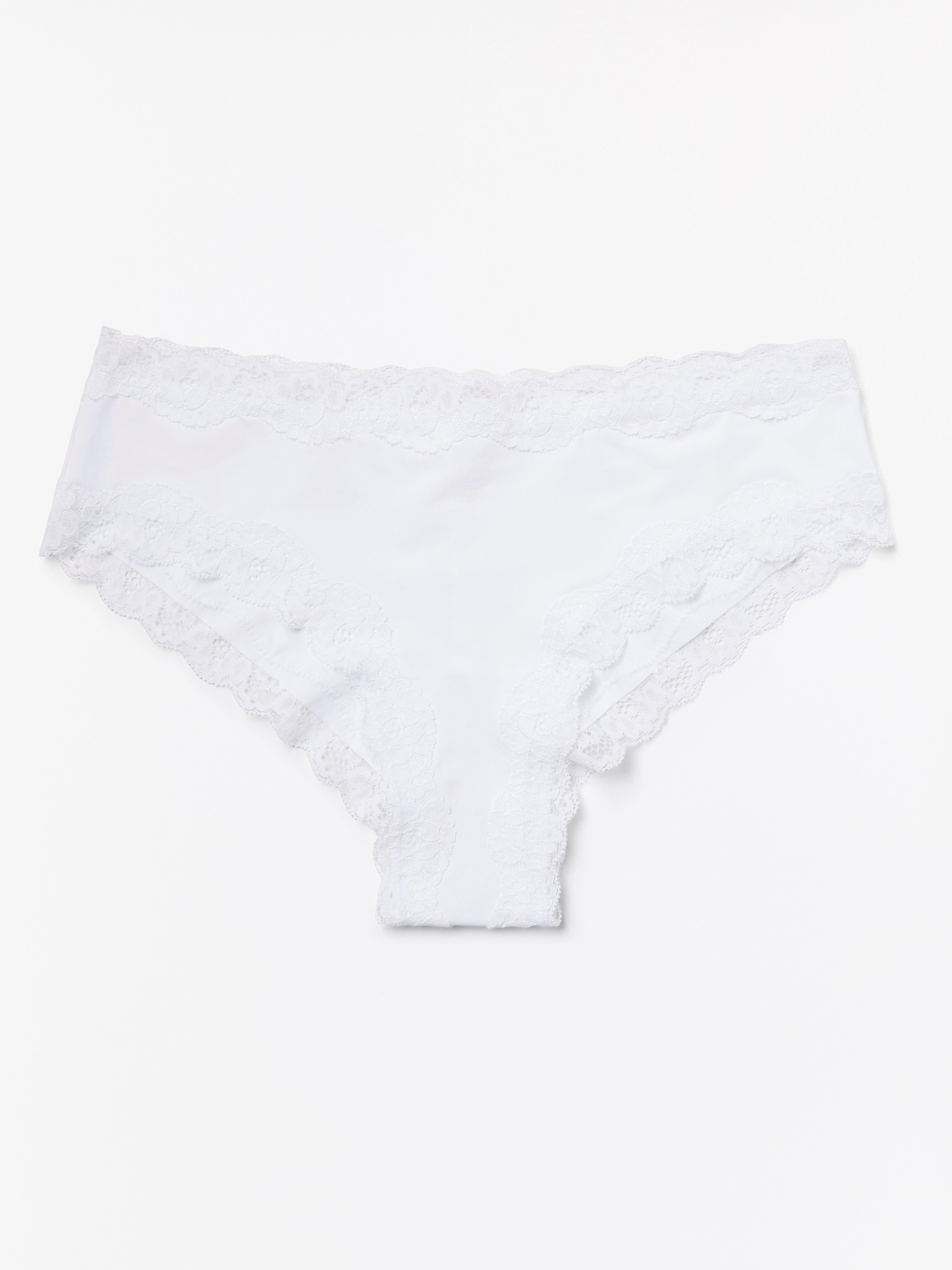 Brazilian Low Briefs White