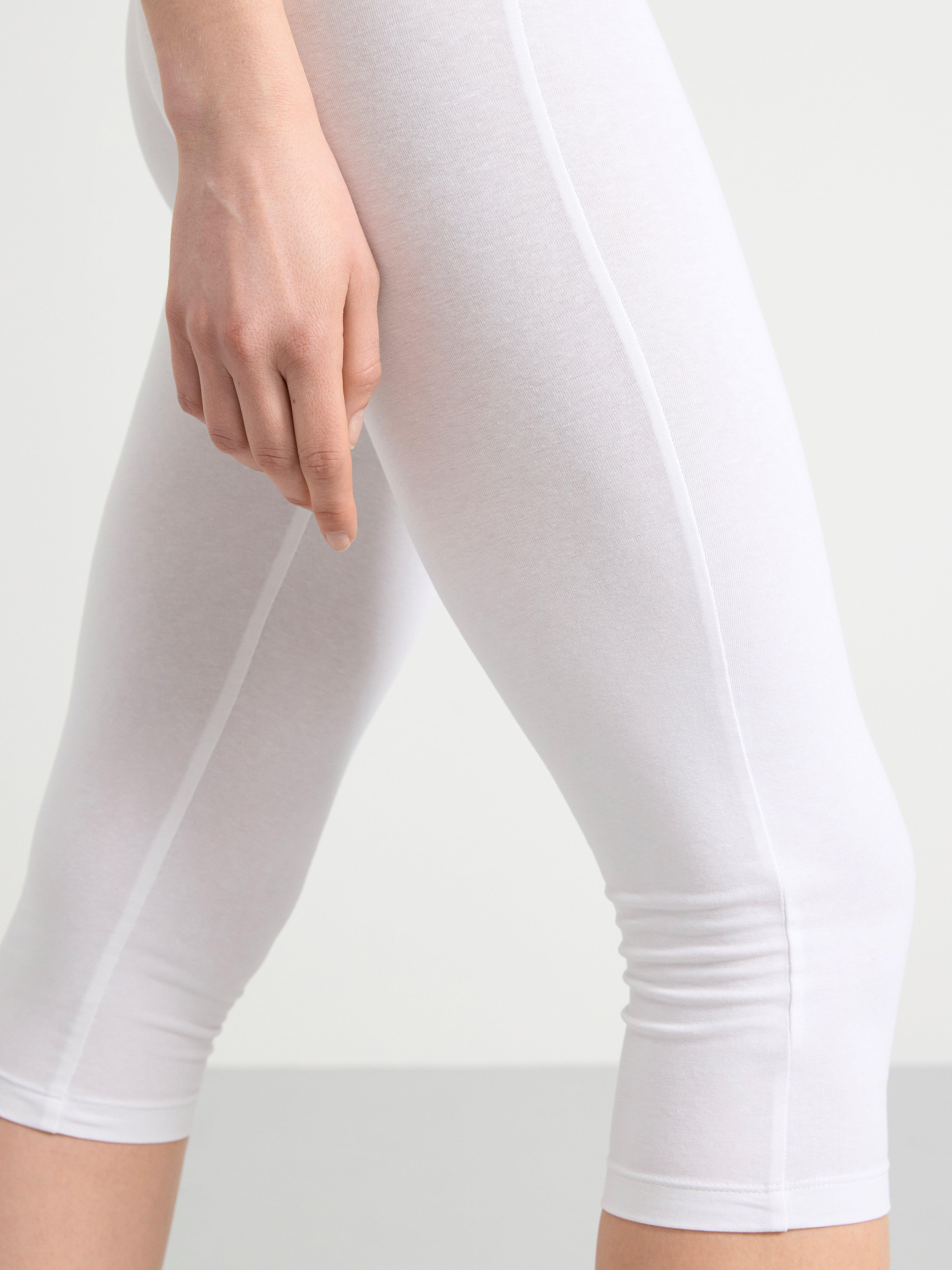 Capri leggings White