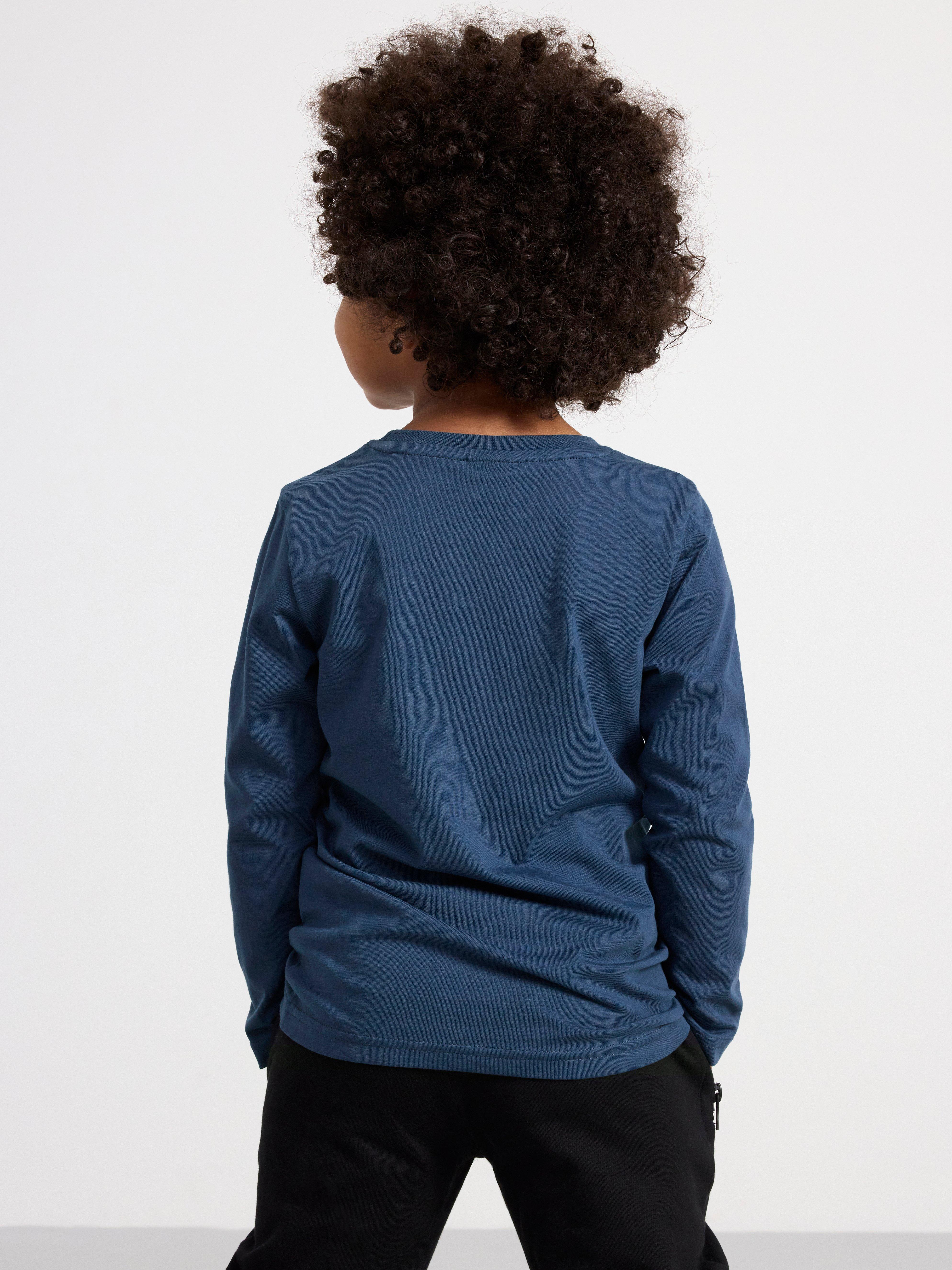 Top with monstertruck Dark Dusty Blue