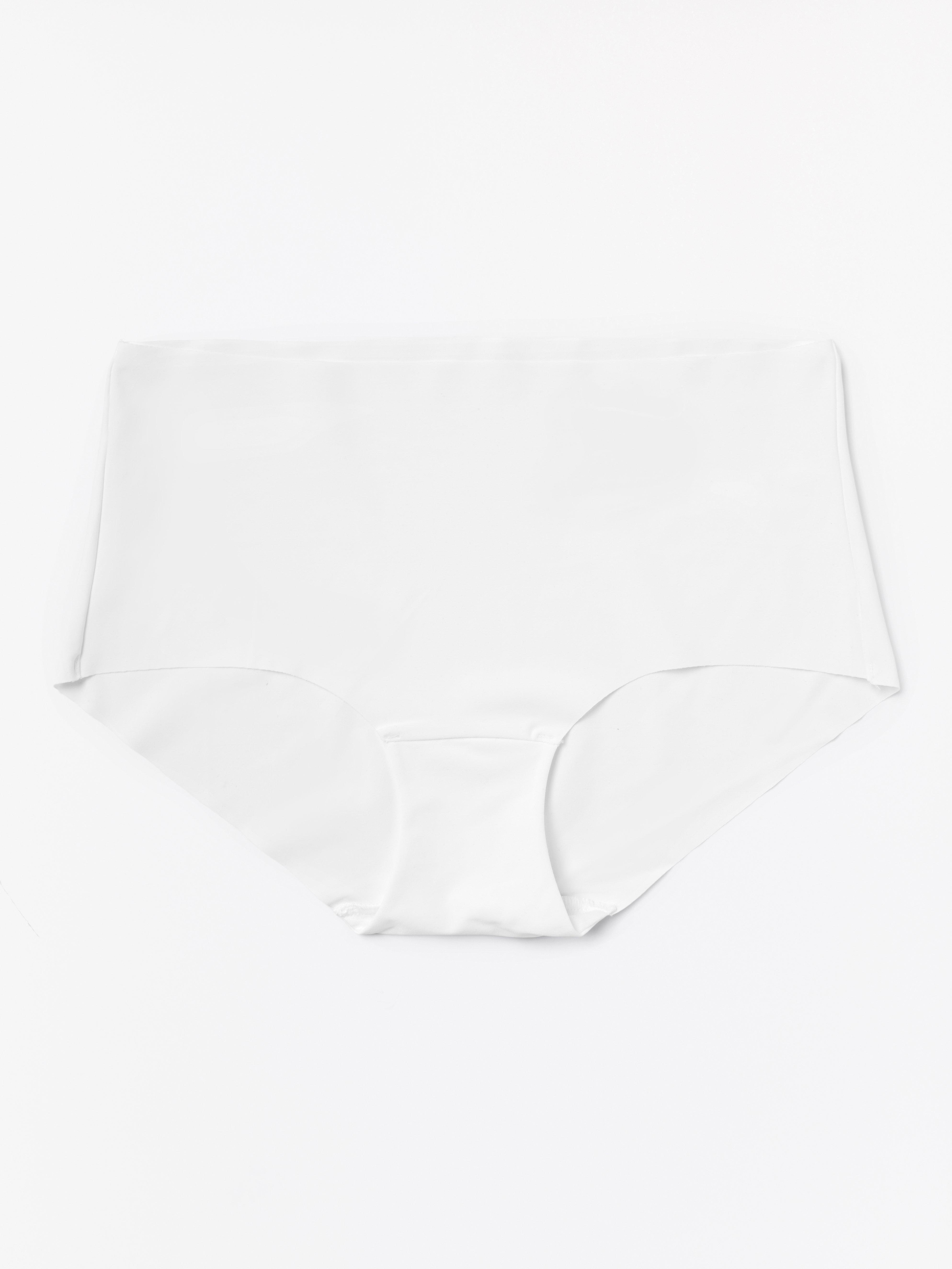Invisible regular waist brief White