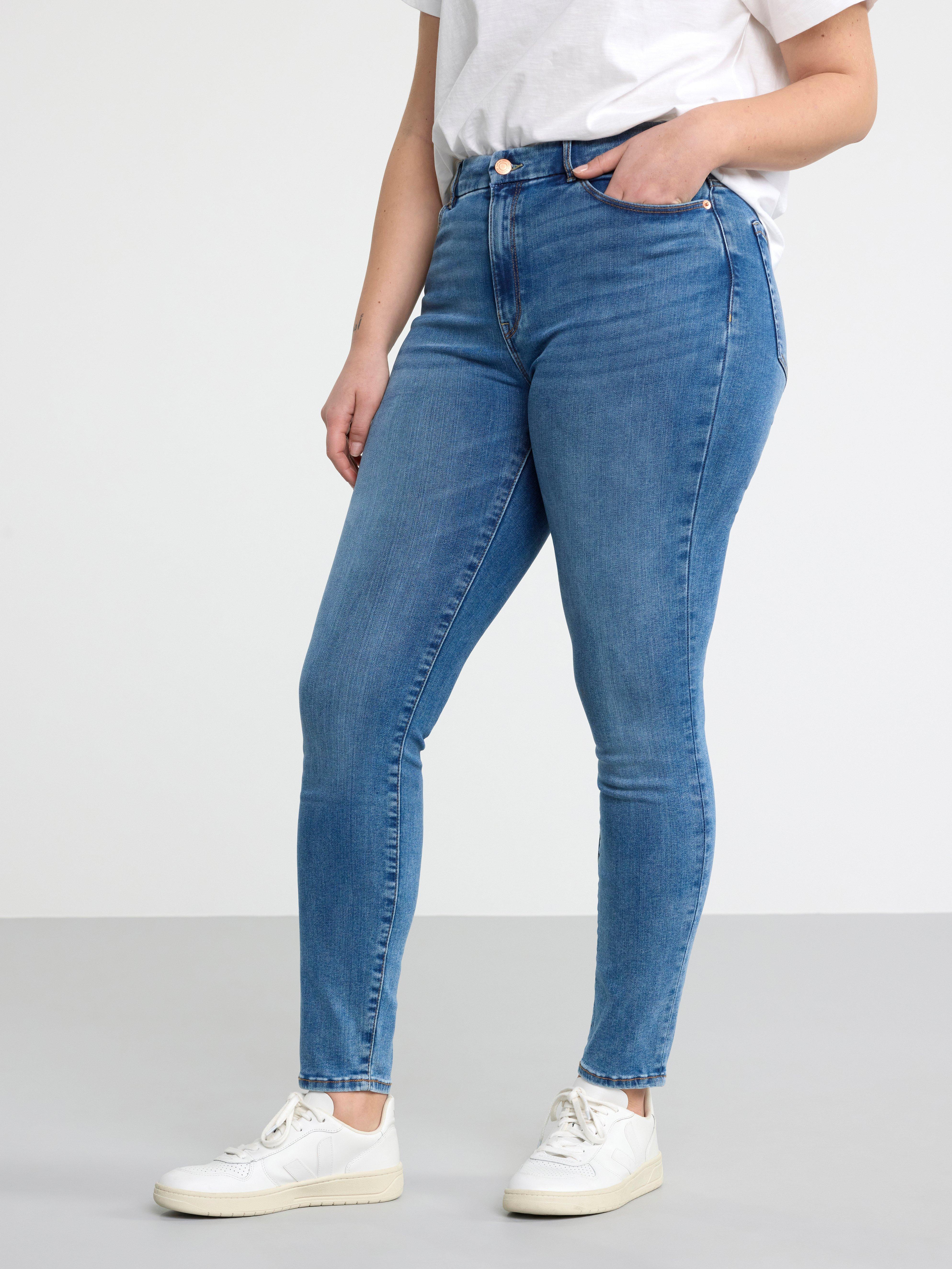 CLARA Curve super stretch jeans with high waist Denim