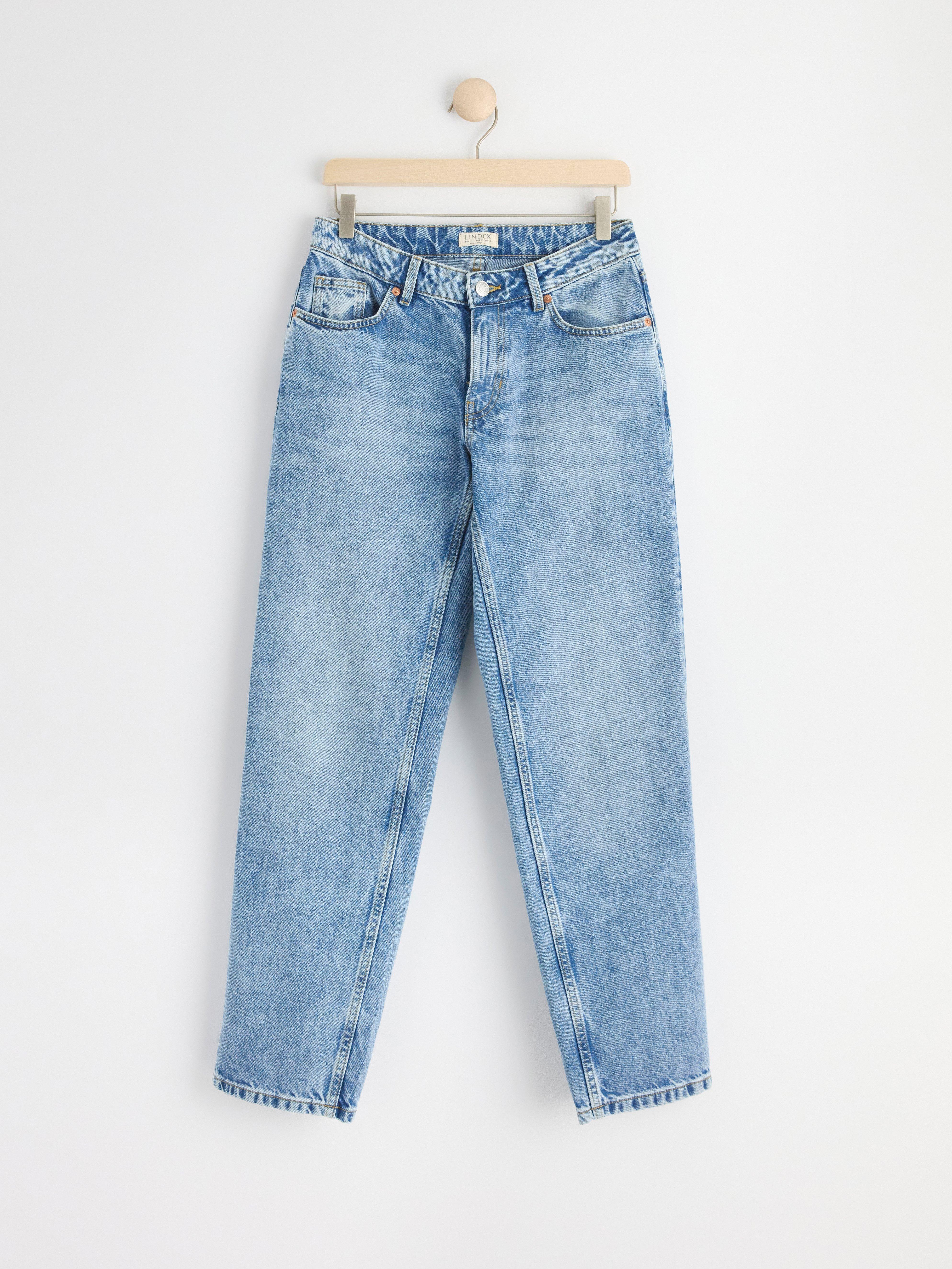 BIM Low waist straight jeans Light denim