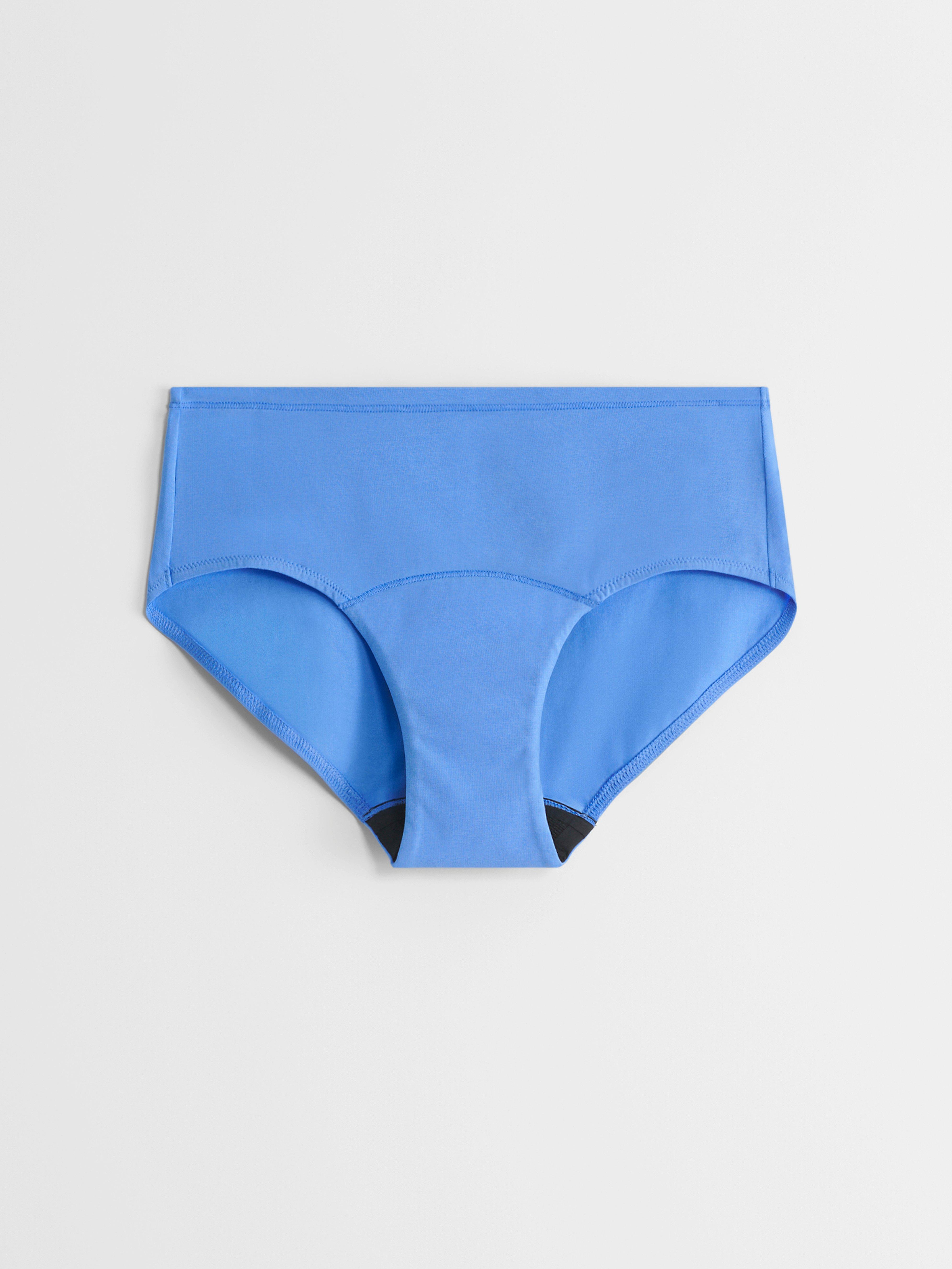 Engineered Hiphugger Period Proof – Period Panty Medium Absorbency Light Dusty Blue
