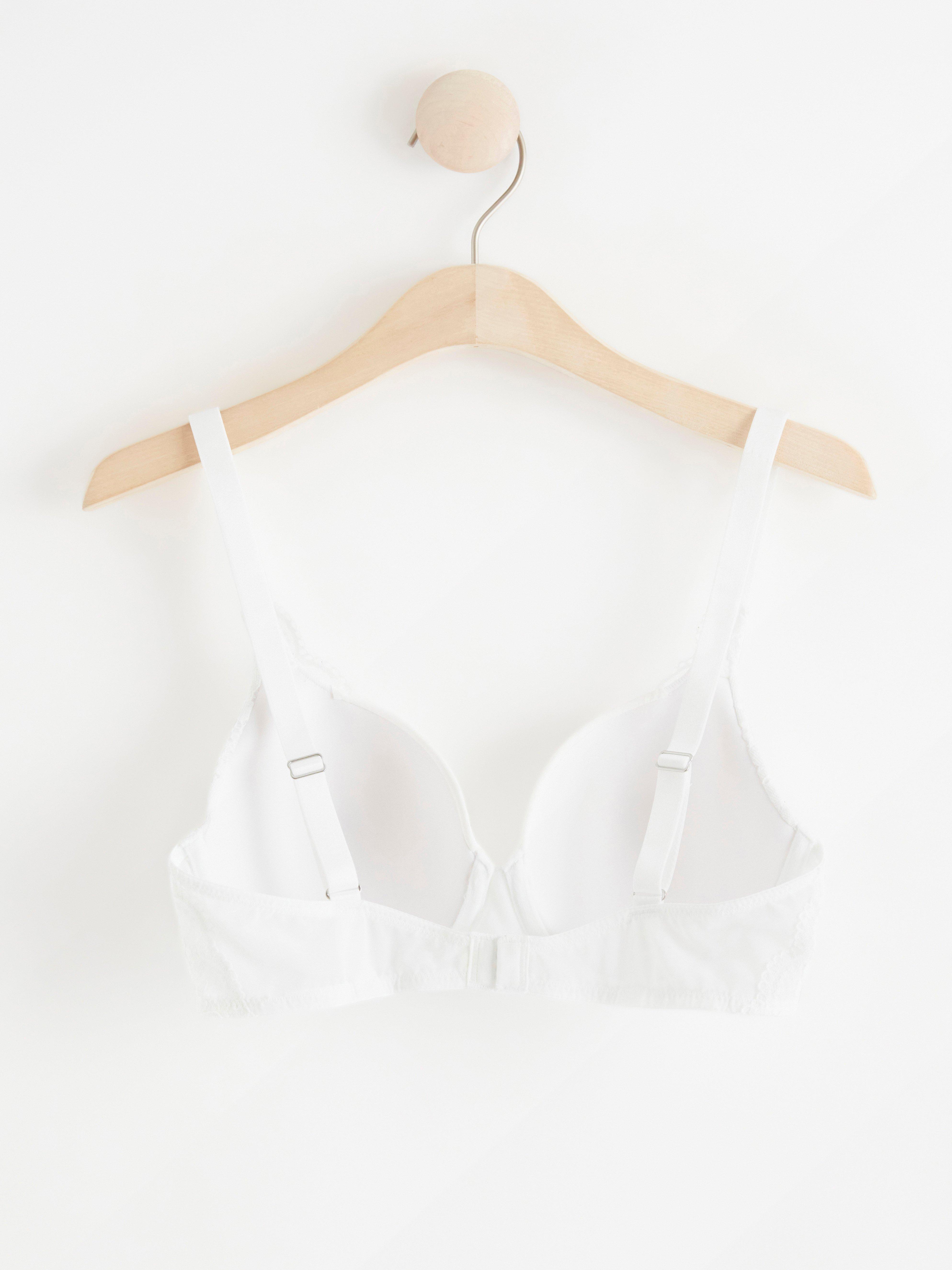 Dahlia t-shirt bra White