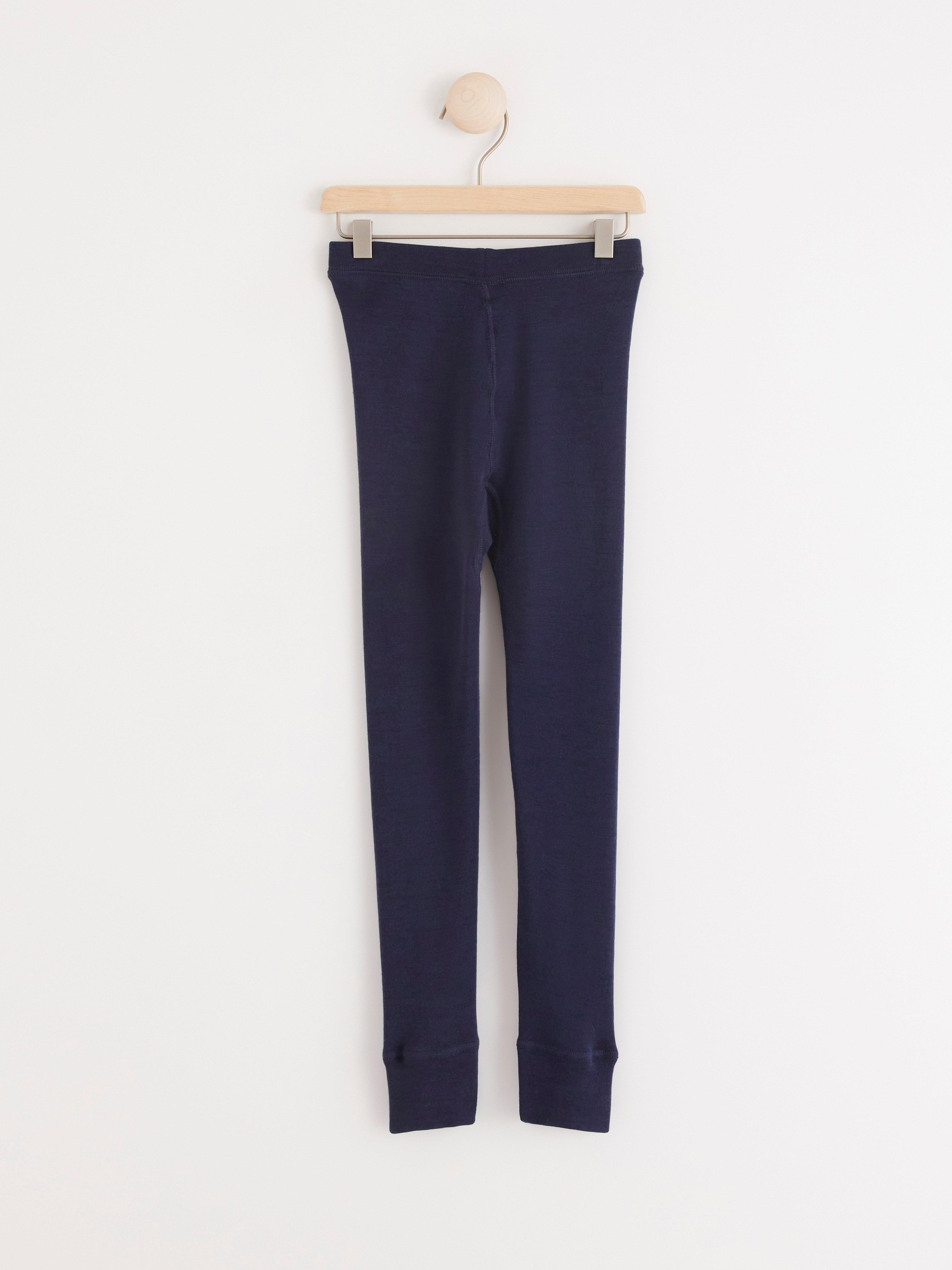 FIX Merino wool long johns Navy