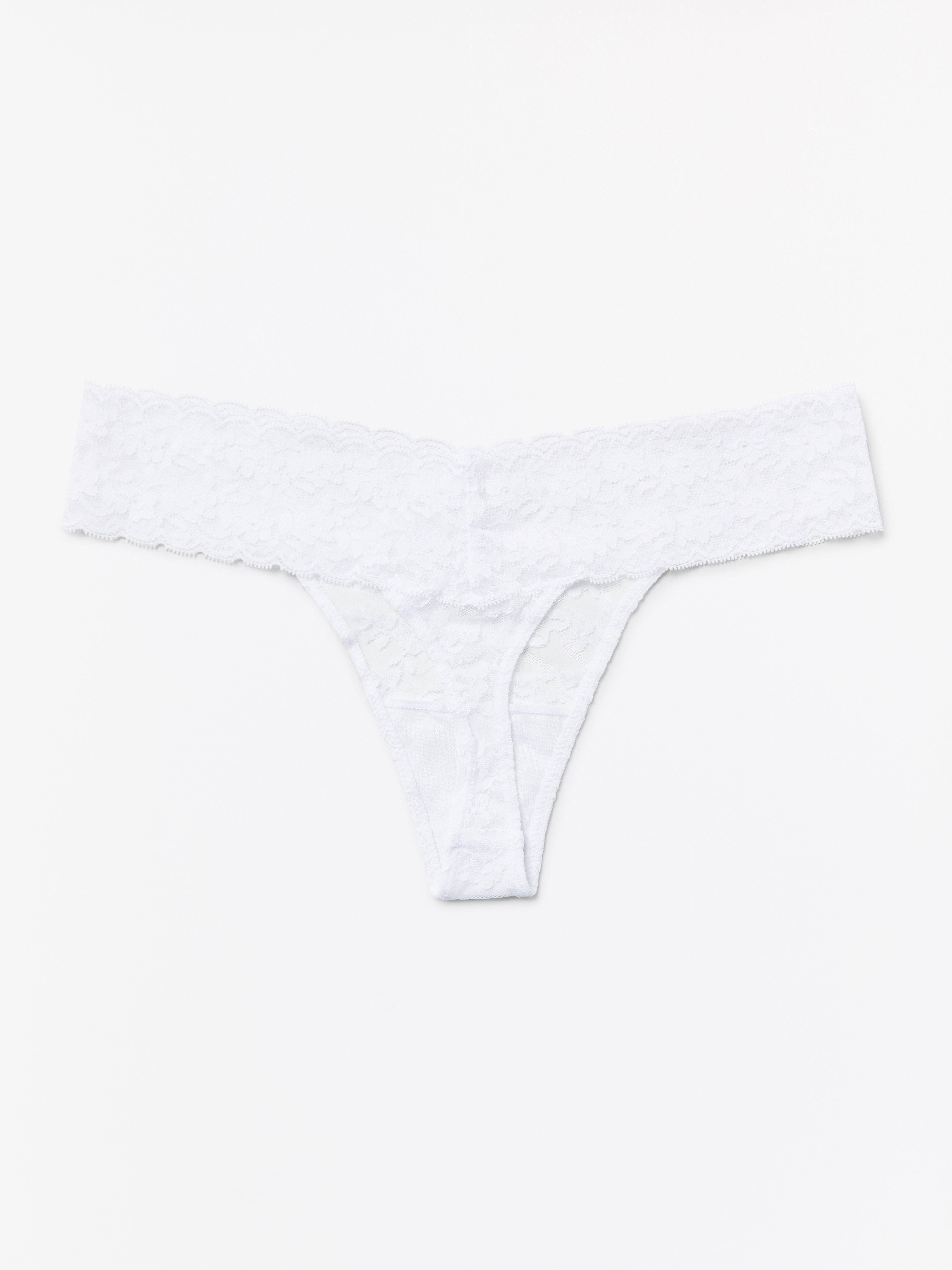 Thong Low White